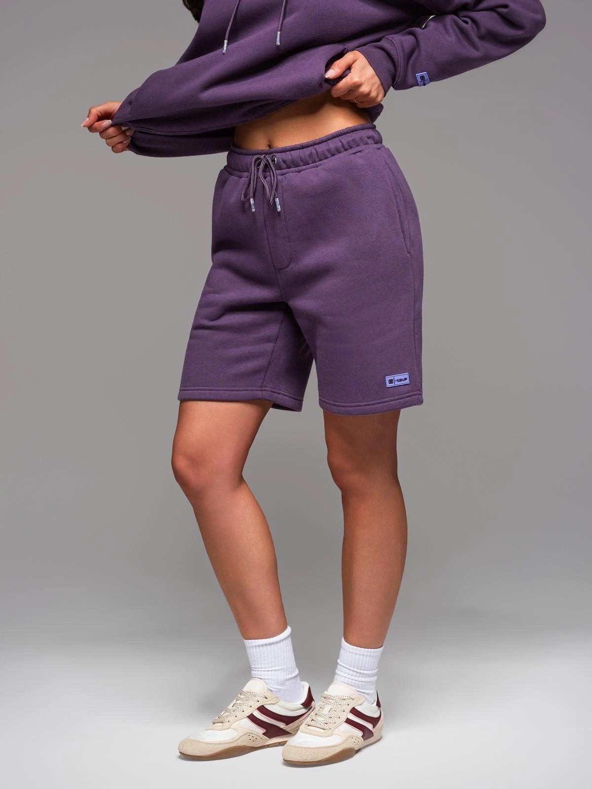 OMBRE Sweatshorts Unisex-Sweatshorts mit Kordelzug in der Taille