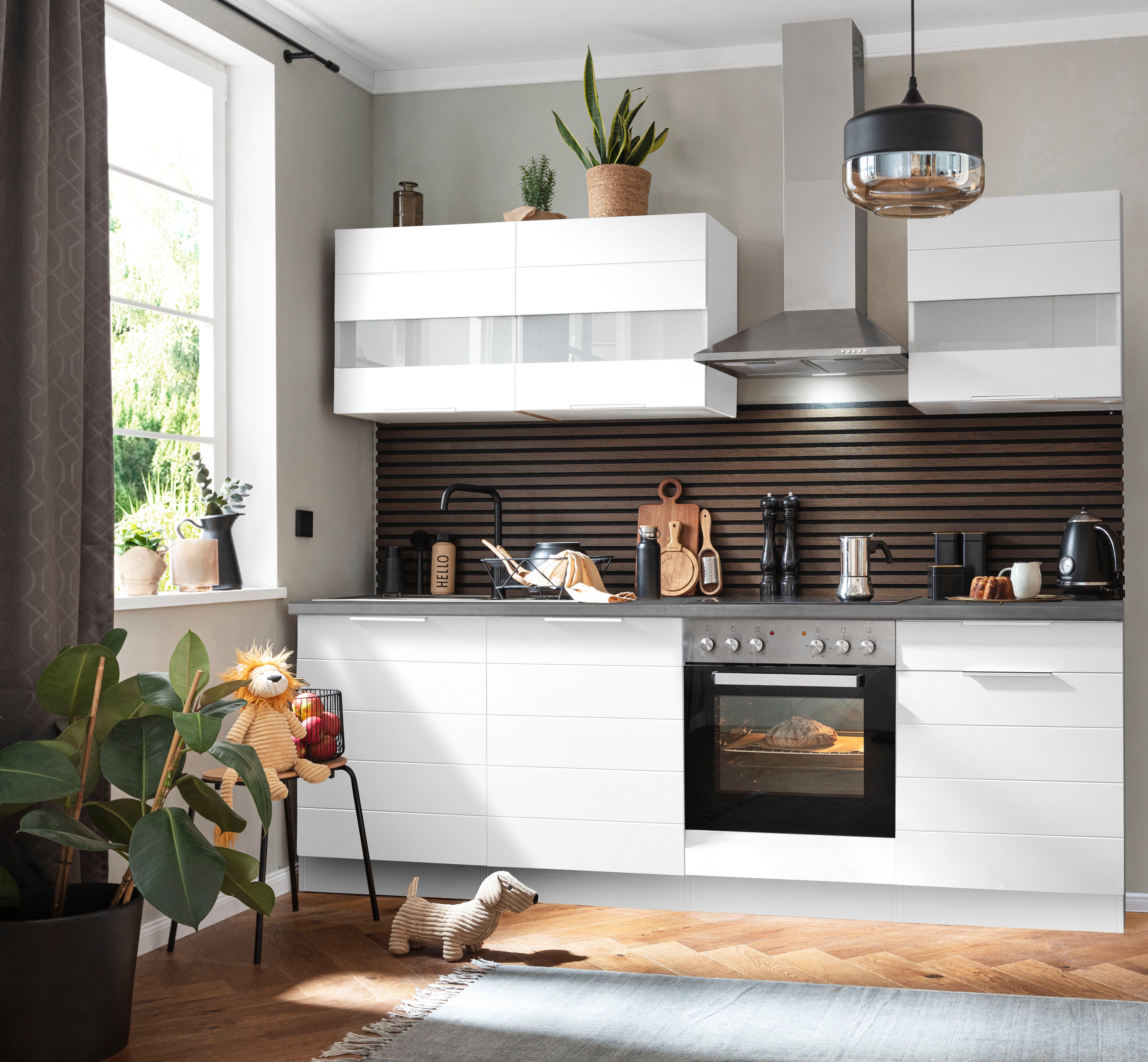 KOCHSTATION Küchenzeile KS-Luhe, 240 cm breit, günstig online kaufen