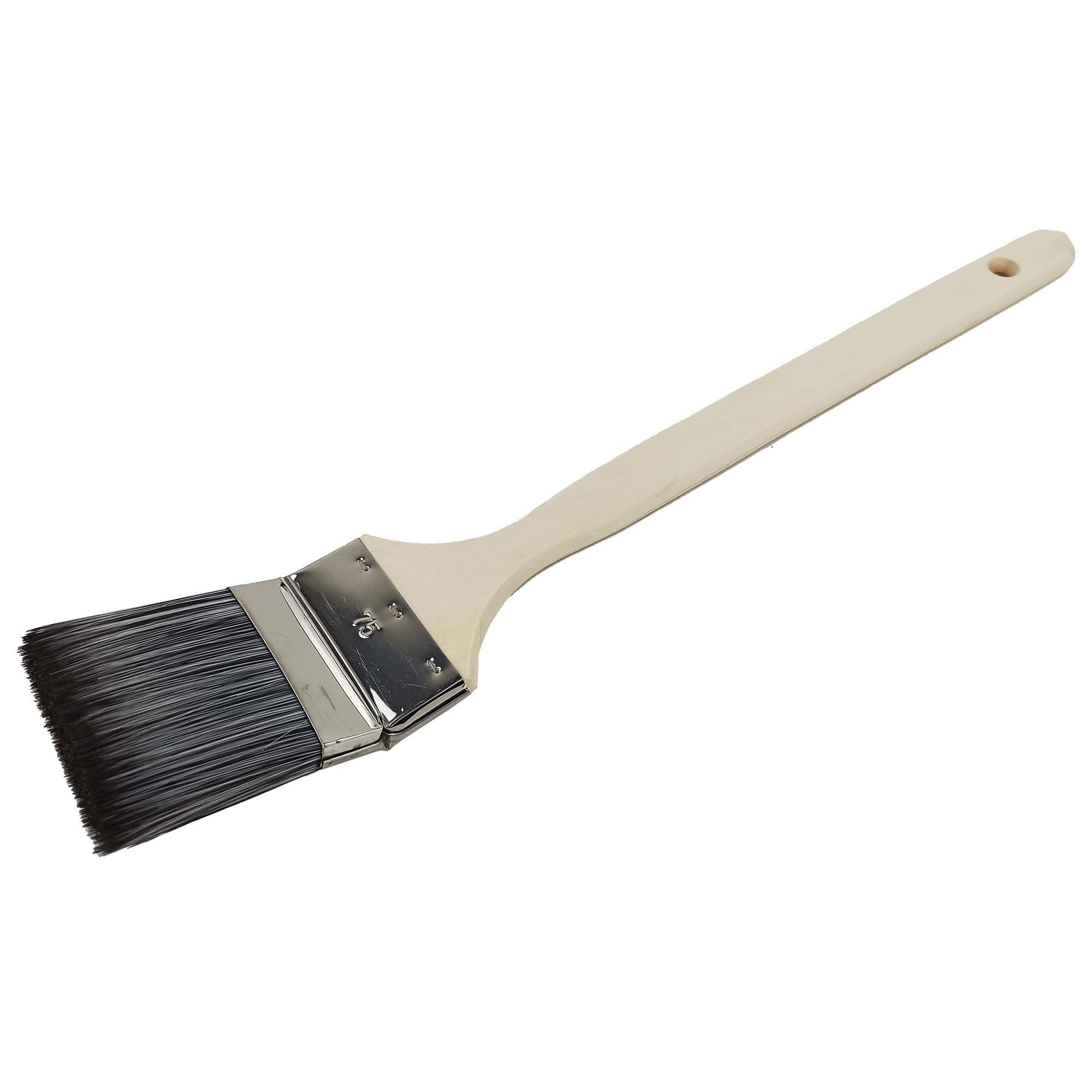 Scorprotect® Heizkörperpinsel SOLIDPRO M ECKENPINSEL KUNSTBORSTE 1,5 STÄRKE HOLZSTIEL