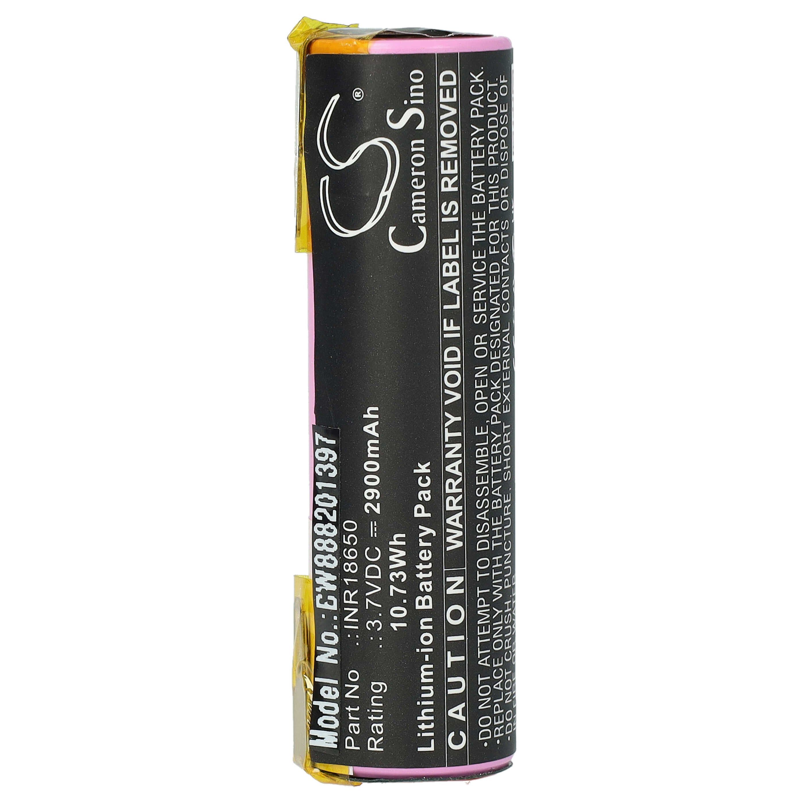 passend für Dremel Lite 7760 Elektrowerkzeug (2,9 Ah, 3,7 V, Li-Ion) Akku