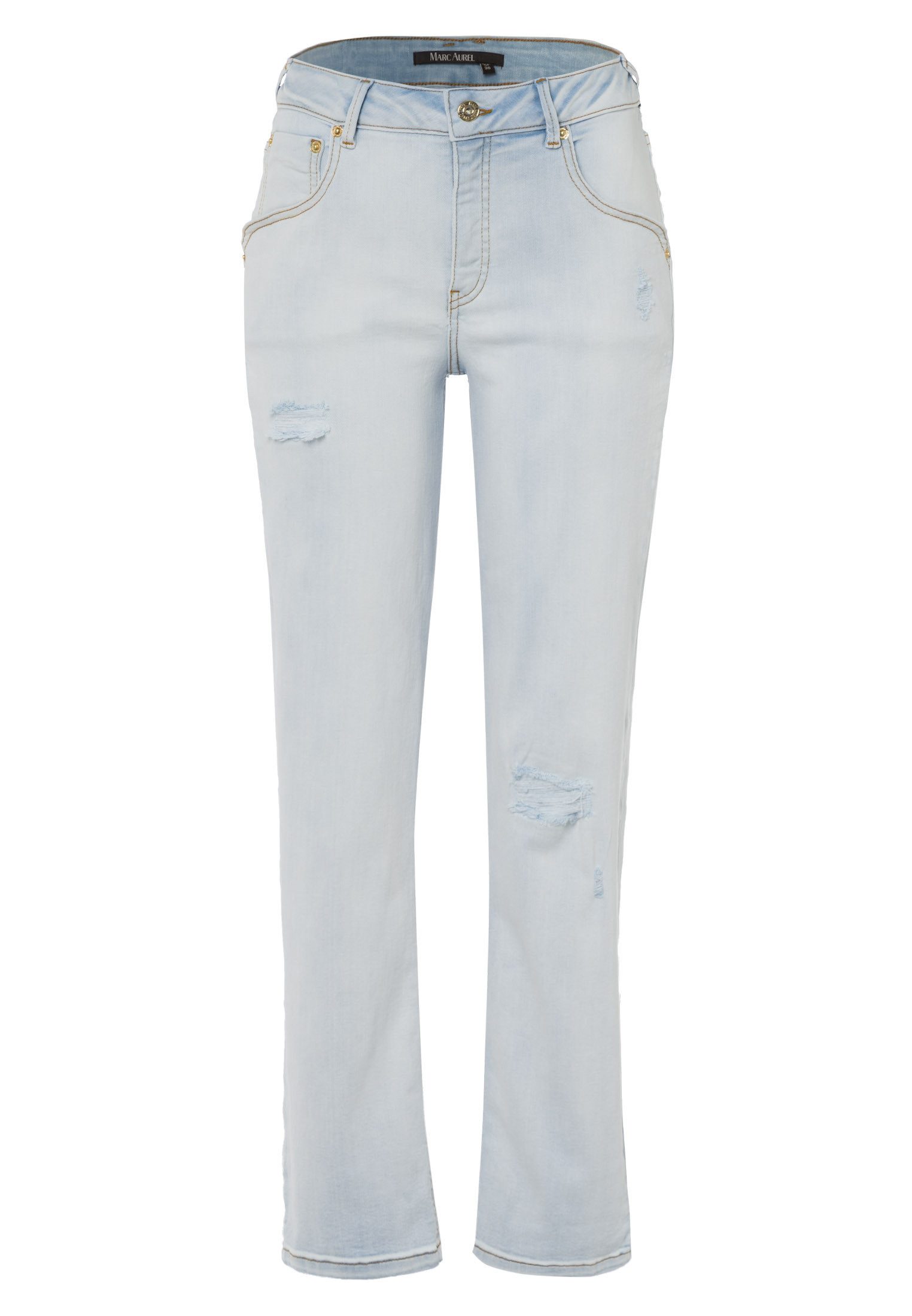 MARC AUREL Skinny-fit-Jeans mit heller Waschung