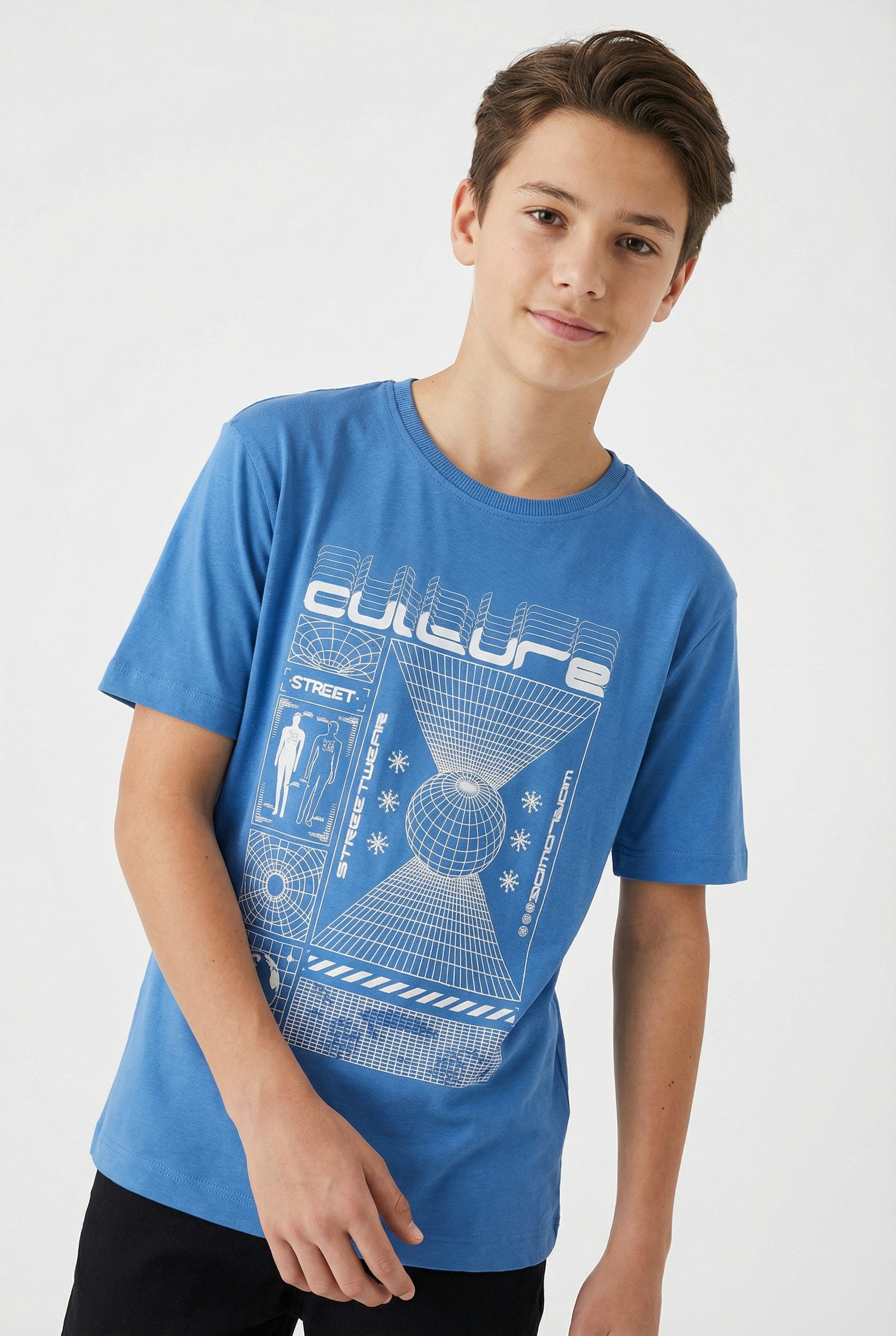 T-Shirt NKMBENNO SS NREG TOP BOX PB