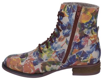 Josef Seibel Sanja 01 Schnürboots mit Blütenprint