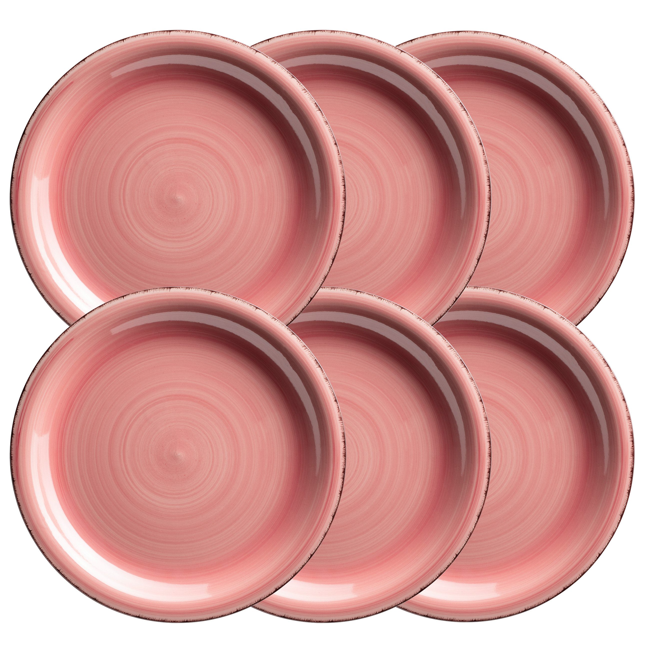 MÄSER Тарелки-Set LUMACA (6-tlg), 6 Personen, Steinzeug