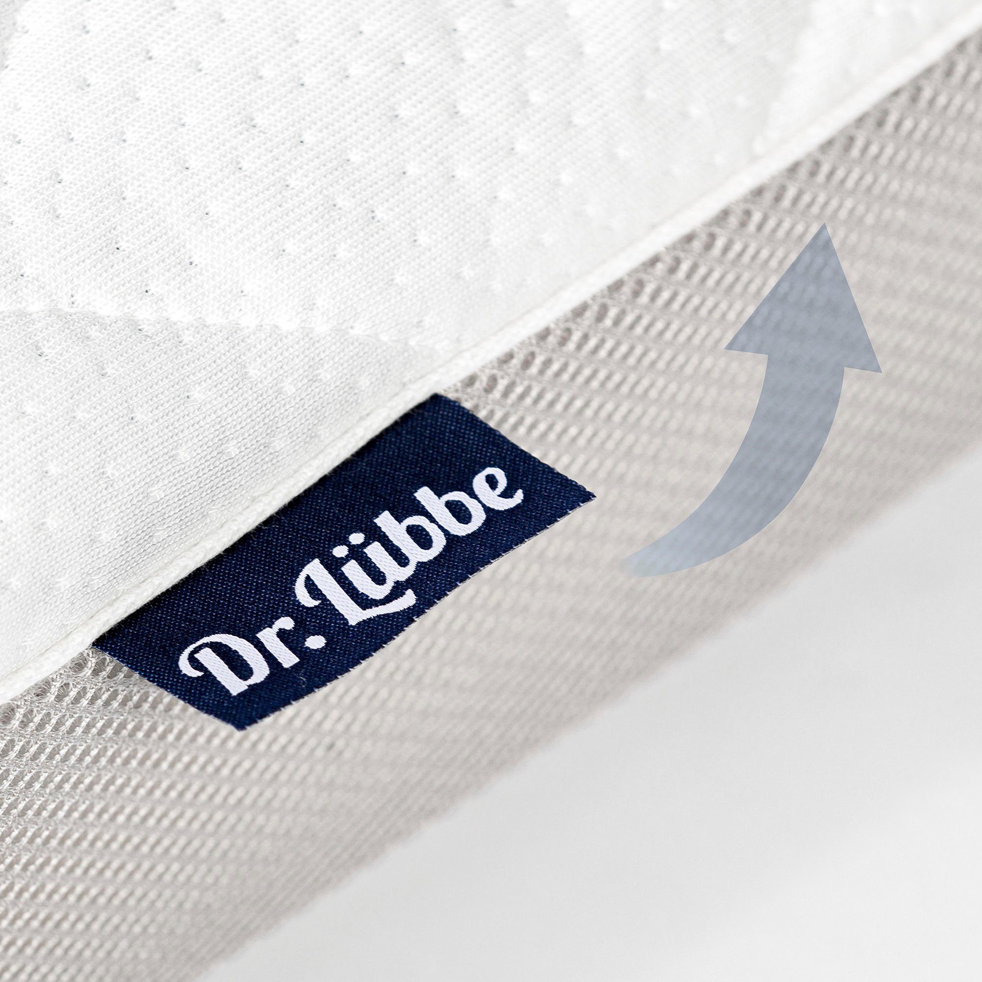 Babymatratze Dr. Lübbe Air Premium, Matratze 60x120, 70x140 cm, Julius Zöllner, 10 cm hoch, Matratze für Babys & Kleinkinder, H1, atmungsaktiv