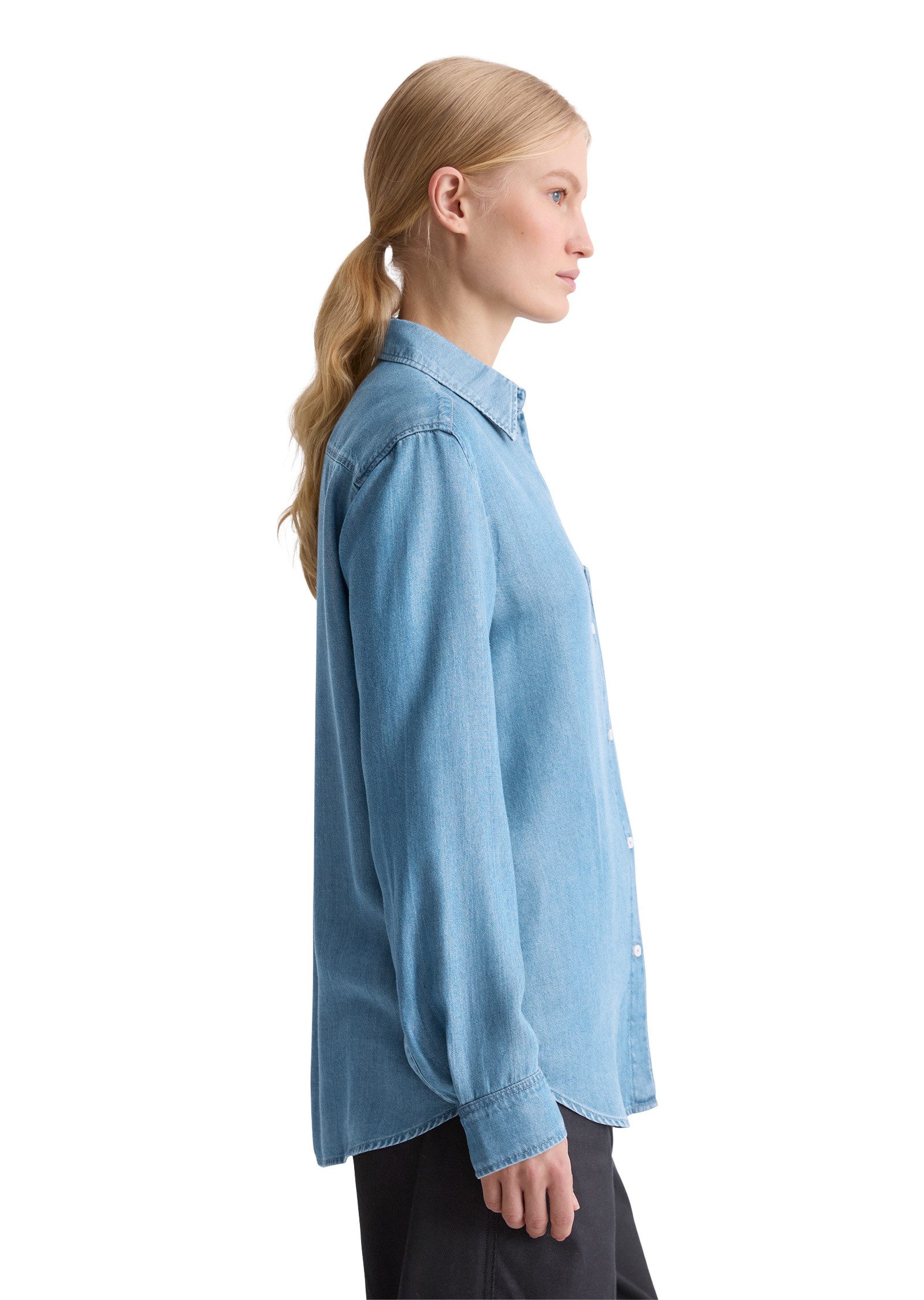 Marc O'Polo Jeansbluse aus TENCEL™ Lyocell günstig online kaufen