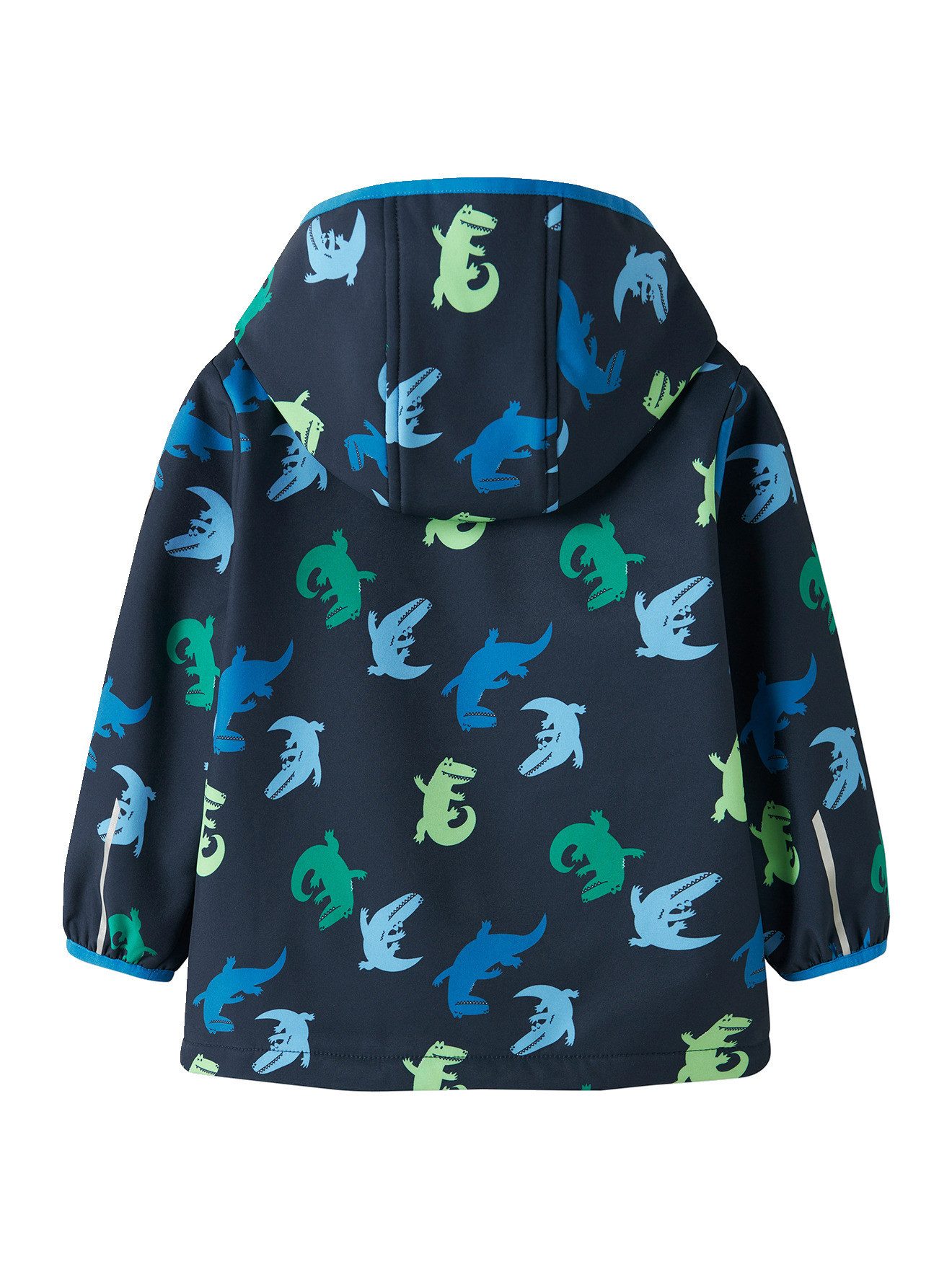Name It Blouson Softshelljacke Krokodile mit Kapuze Jungen
