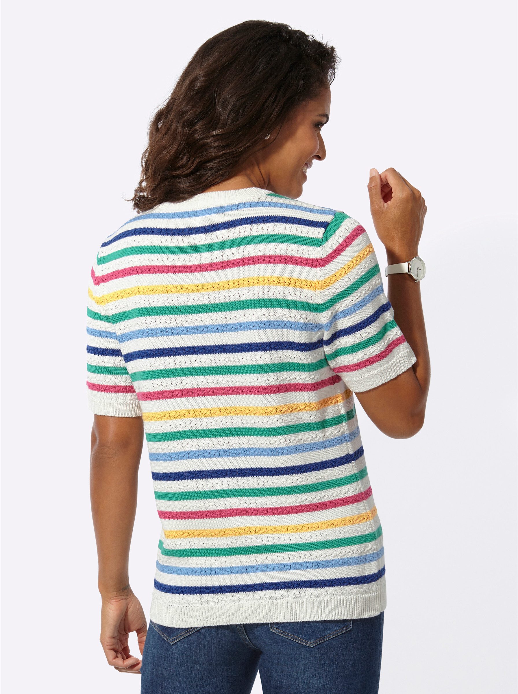 Witt Strickpullover Kurzarmpullover günstig online kaufen