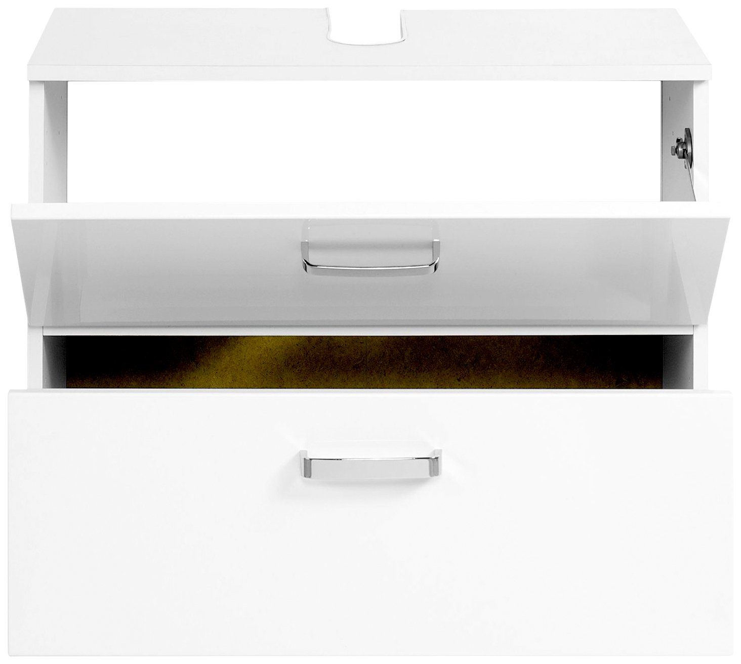 welltime Waschbeckenunterschrank Texas Badmöbel, Breite 70 cm – Bild 4 von 4