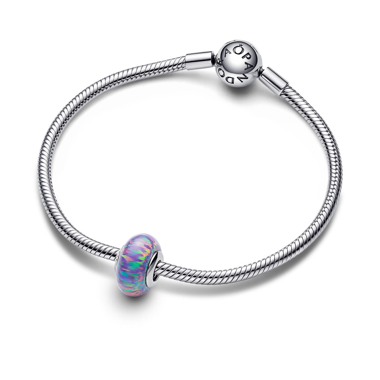 Pandora Bead 791691C05, Silber Schillerndes Lila