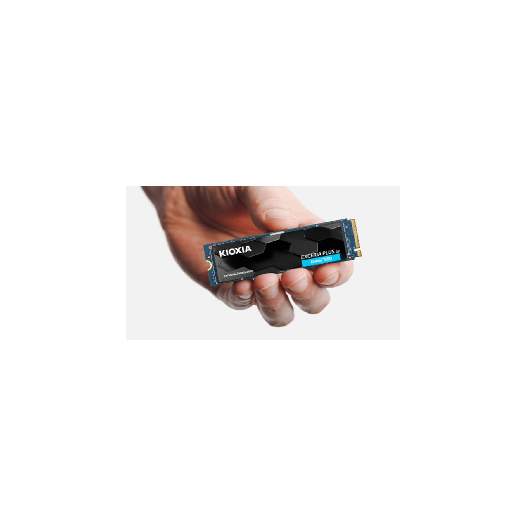KIOXIA Exceria Plus G3 interne SSD (1 TB) 5000 MB/S Lesegeschwindigkeit, 3900 MB/S Schreibgeschwindigkeit