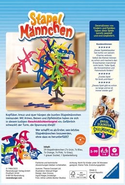 Ravensburger Spiel, Kinderspiel Stapelmännchen, Made in Europe, FSC® - schützt Wald - weltweit