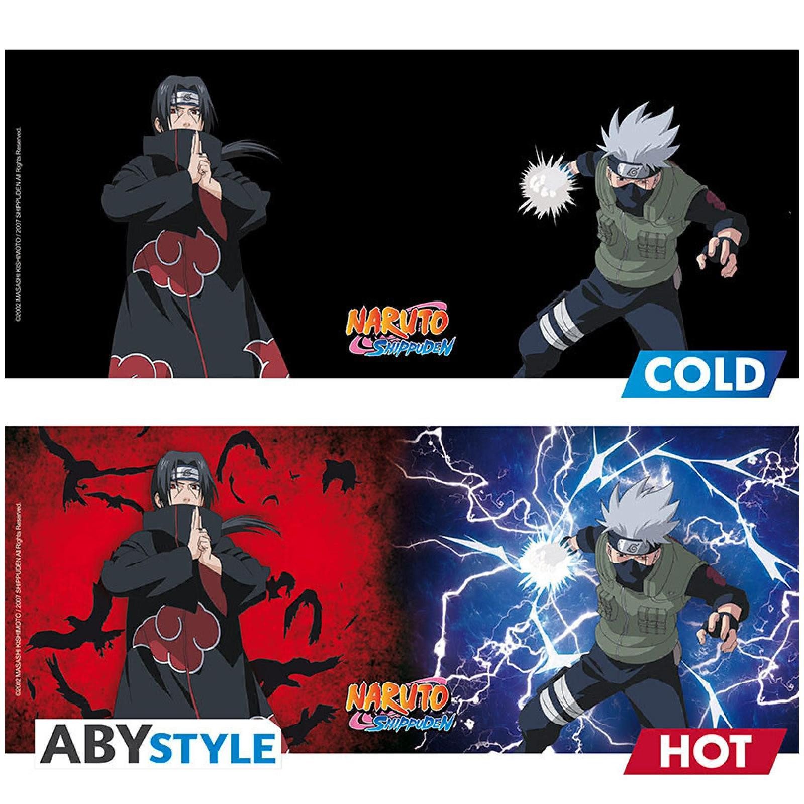 ABYstyle Tasse NARUTO SHIPPUDEN - Tasse Heat Change -460ml- Kakashi/Itachi – Bild 2 von 4