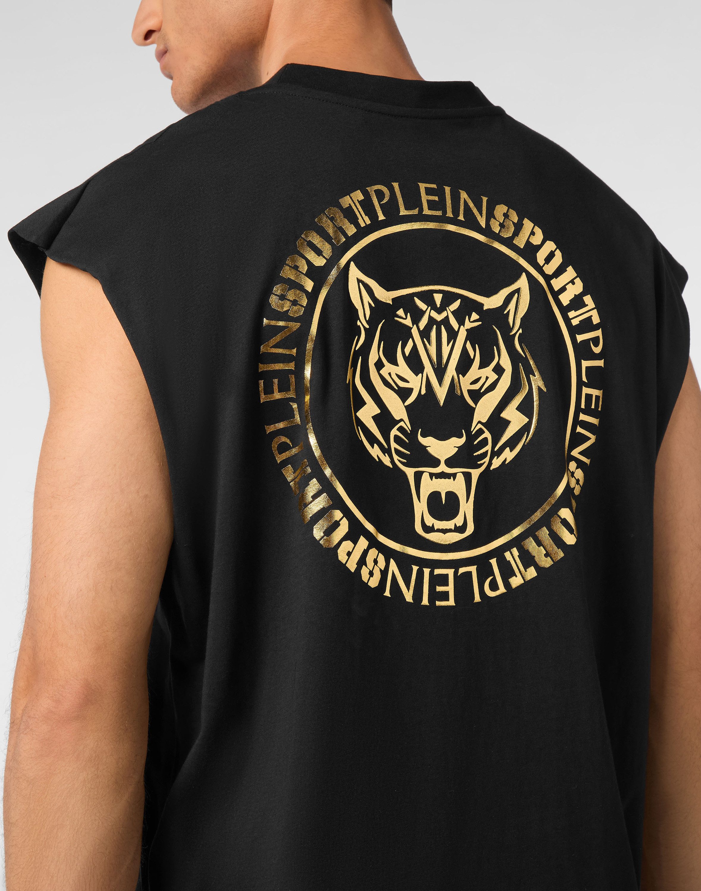 PLEIN SPORT T-Shirt Kapuzen-Tanktop