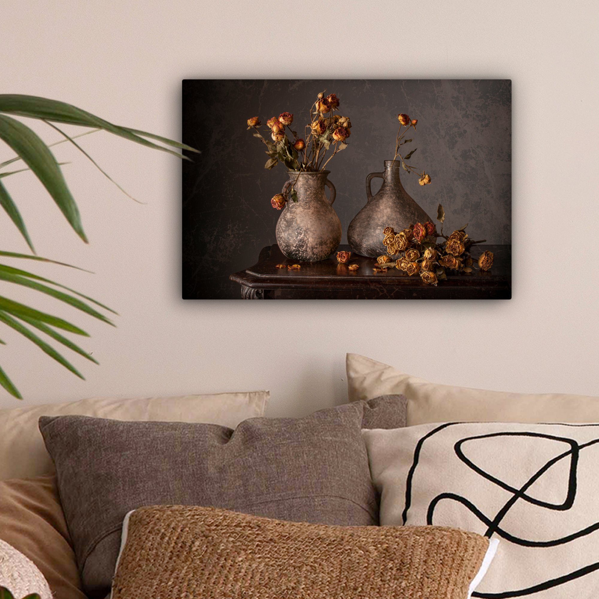 OneMillionCanvasses® Leinwandbild Stilleben - Blumen - günstig online kaufen