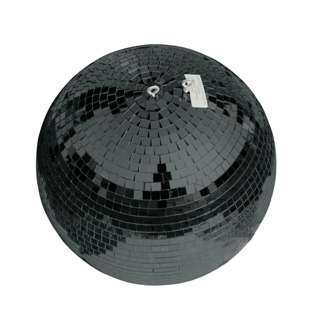 SATISFIRE Discolicht Spiegelkugel 40cm schwarz Discokugel Mirrorball Party Disko Deko