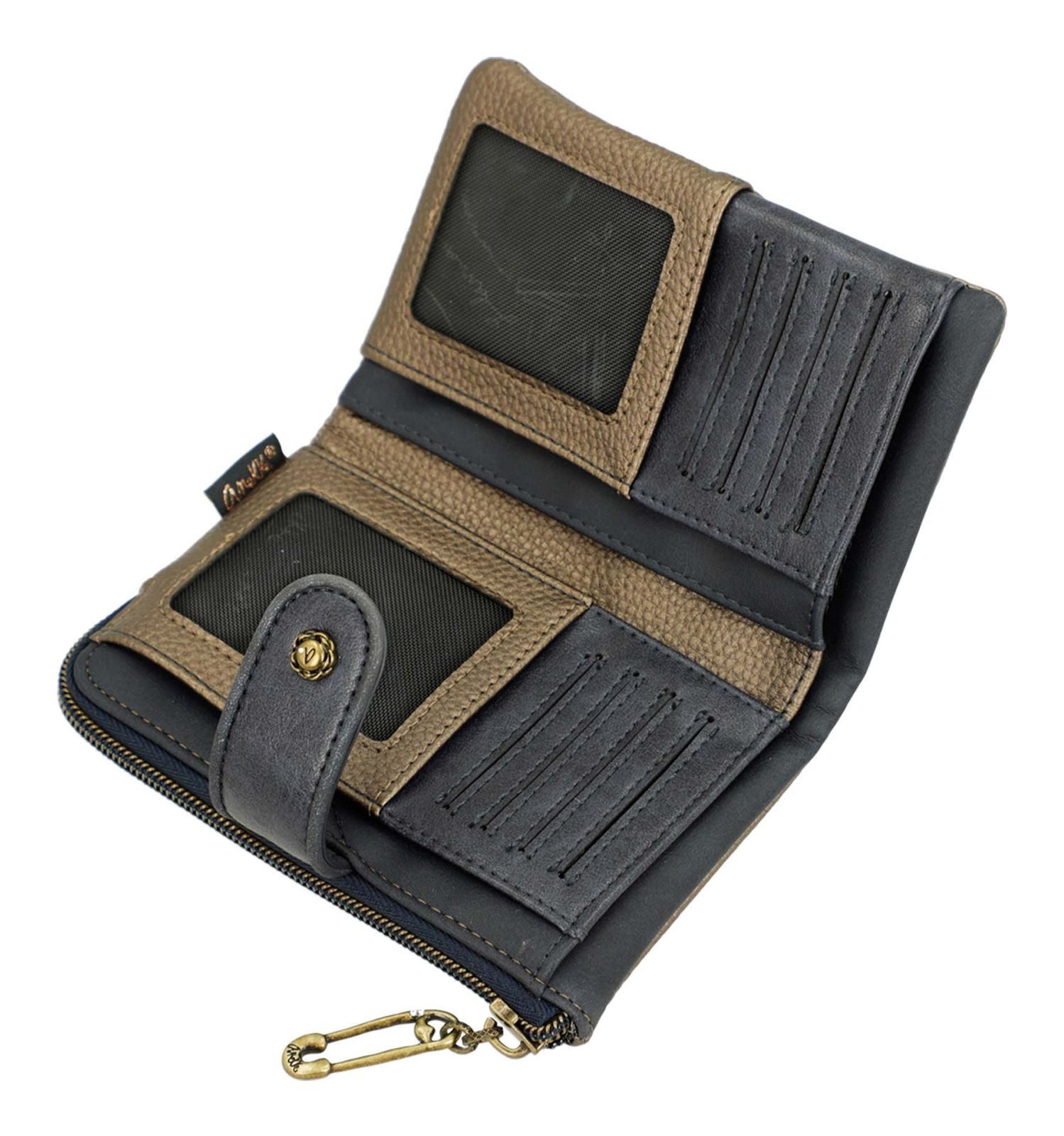Anekke Geldbörse Flexible RFID Wallet, mit RFID-Blocker Schutz