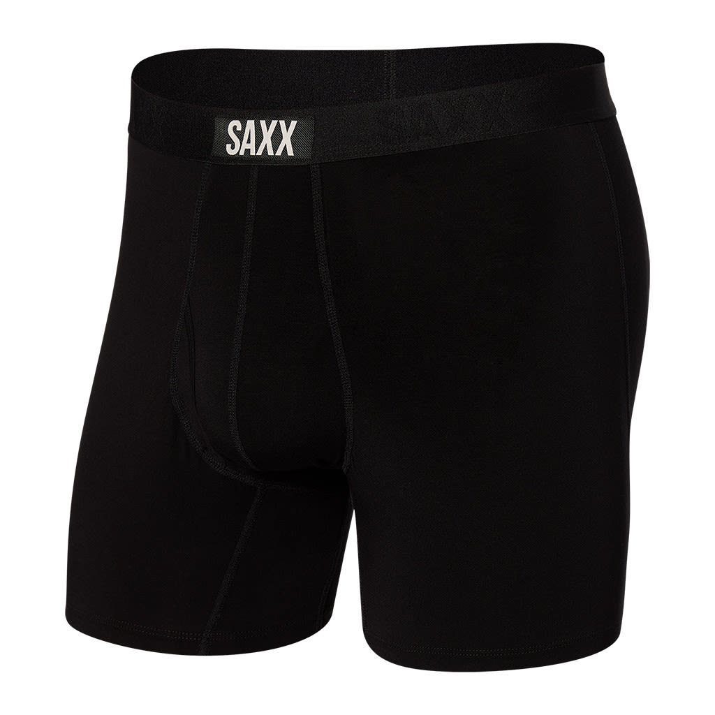 SAXX Lange Unterhose Saxx M Ultra Boxer Brief Herren Kurze Unterhose Black - Black