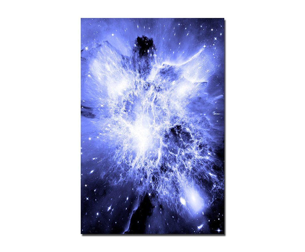 Leinwandbild 120x60cm Sterne Planet Galaxie All Weltraum