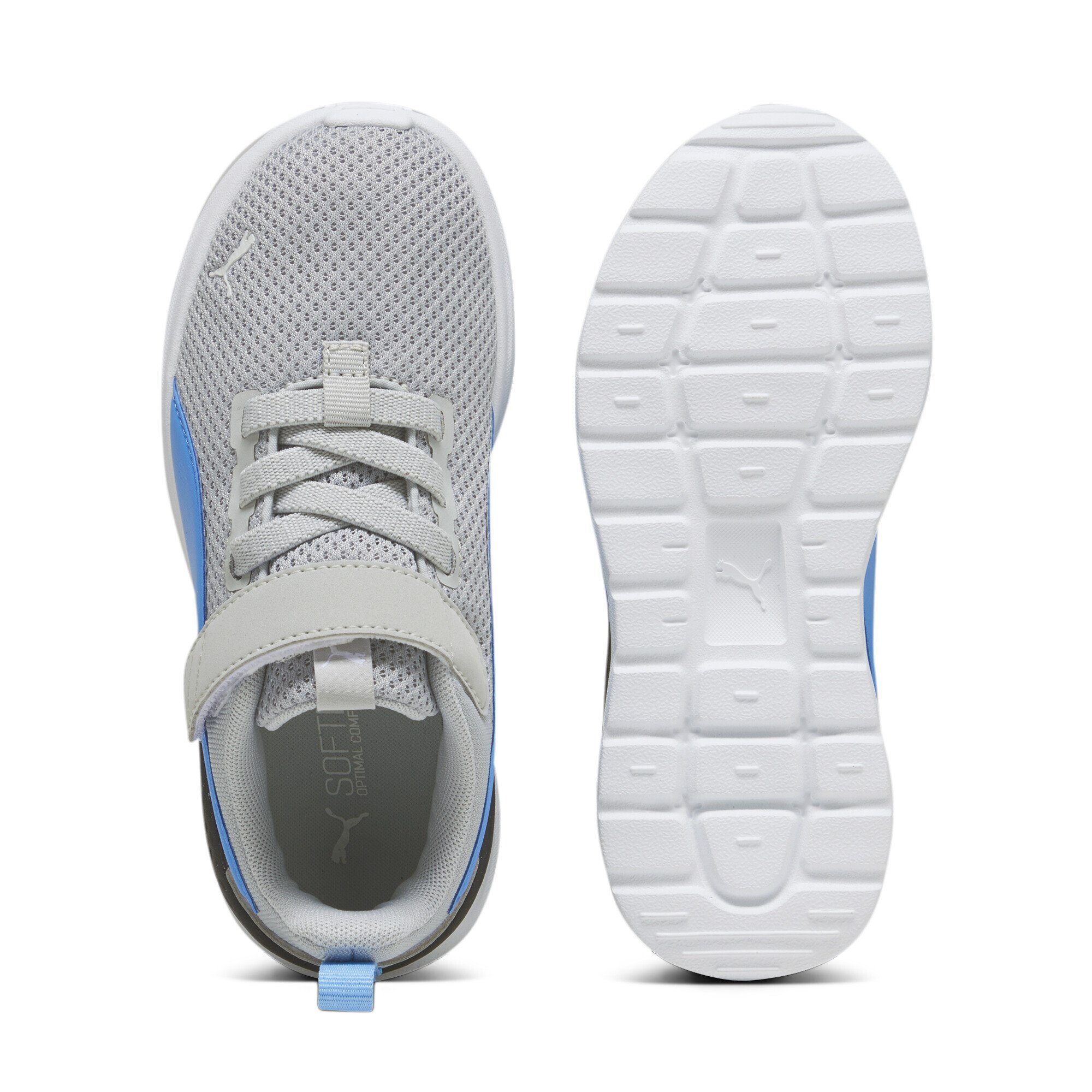 PUMA Anzarun Lite Blue Regal Gray Laufschuh Sneaker White Ash Kids