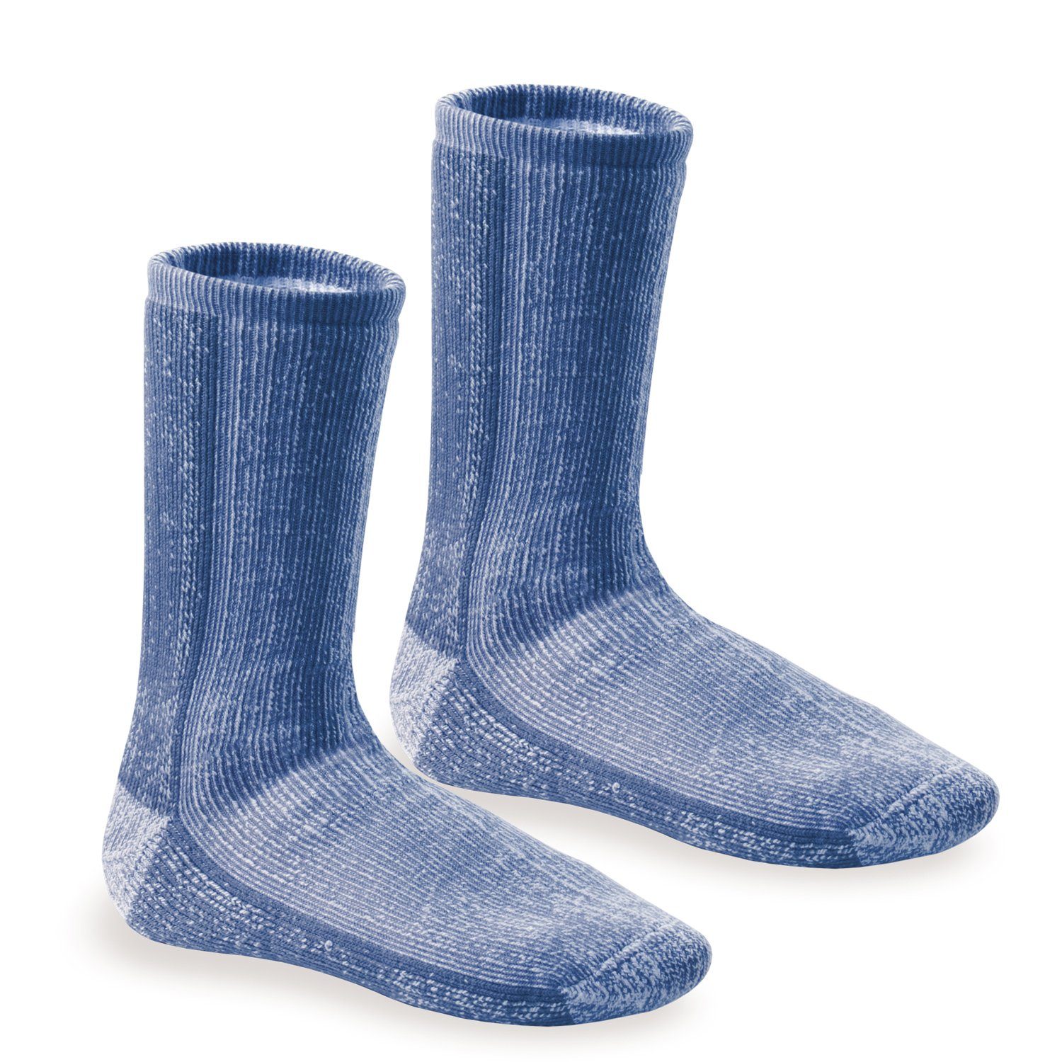 Herren Wollsocken Blau THERMO-ULTRA Kinder Footstar & (1er/2er) Damen für Thermosocken 2er