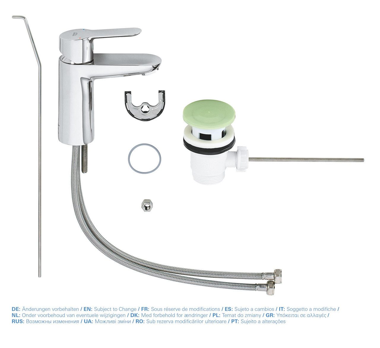 Grohe Waschtischarmatur Grohe Waschtischarmatur Edge verchromt
