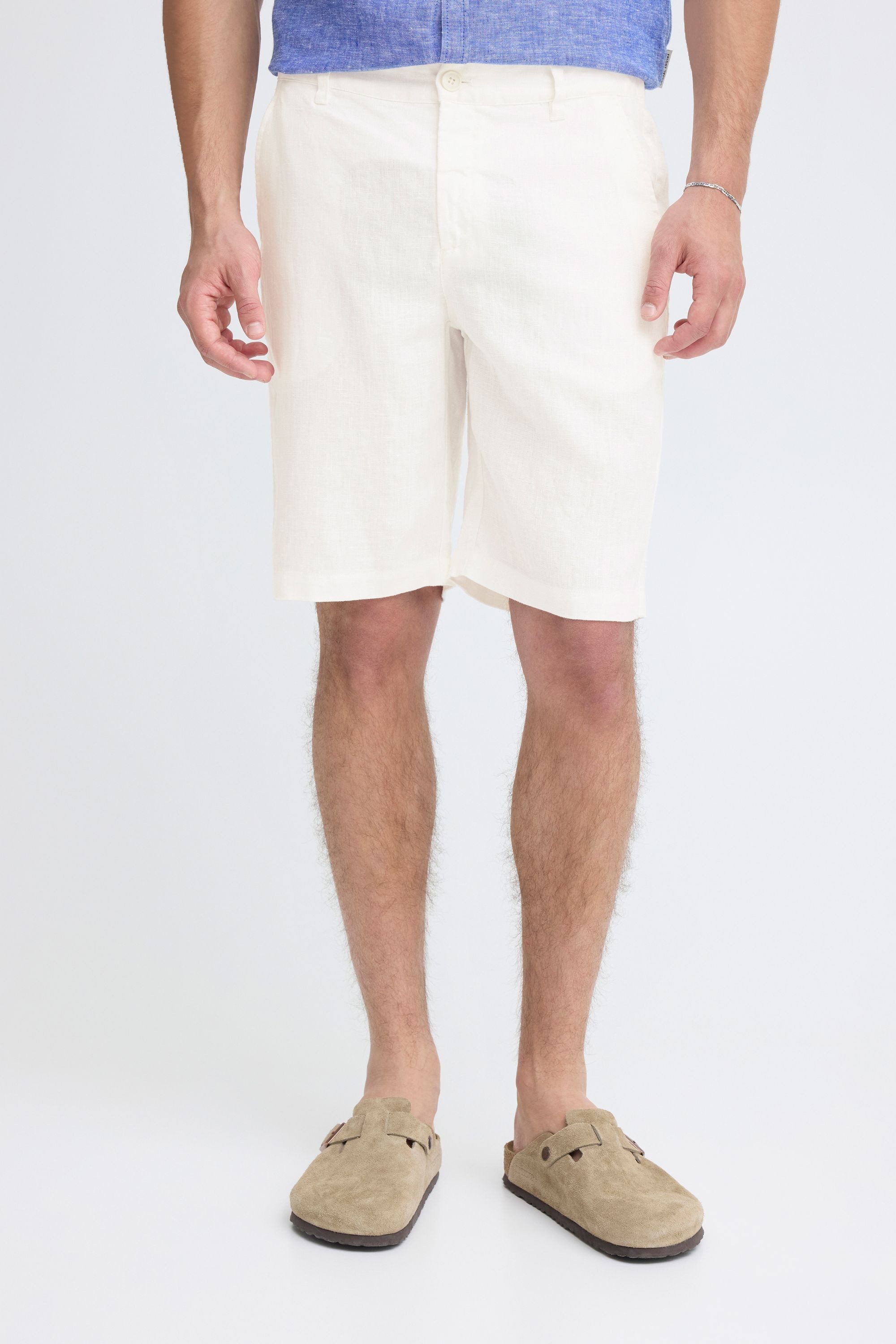 Casual Friday Leinenhose CFPANDRUP Leichte Shorts aus 100% Leine
