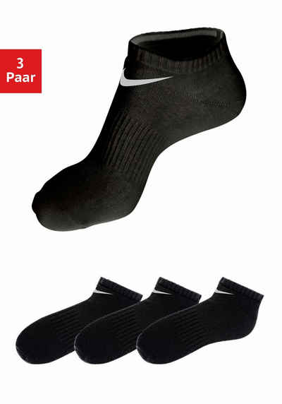 Nike Sneakersocken (3-Paar) mit Mittelfußgummi
