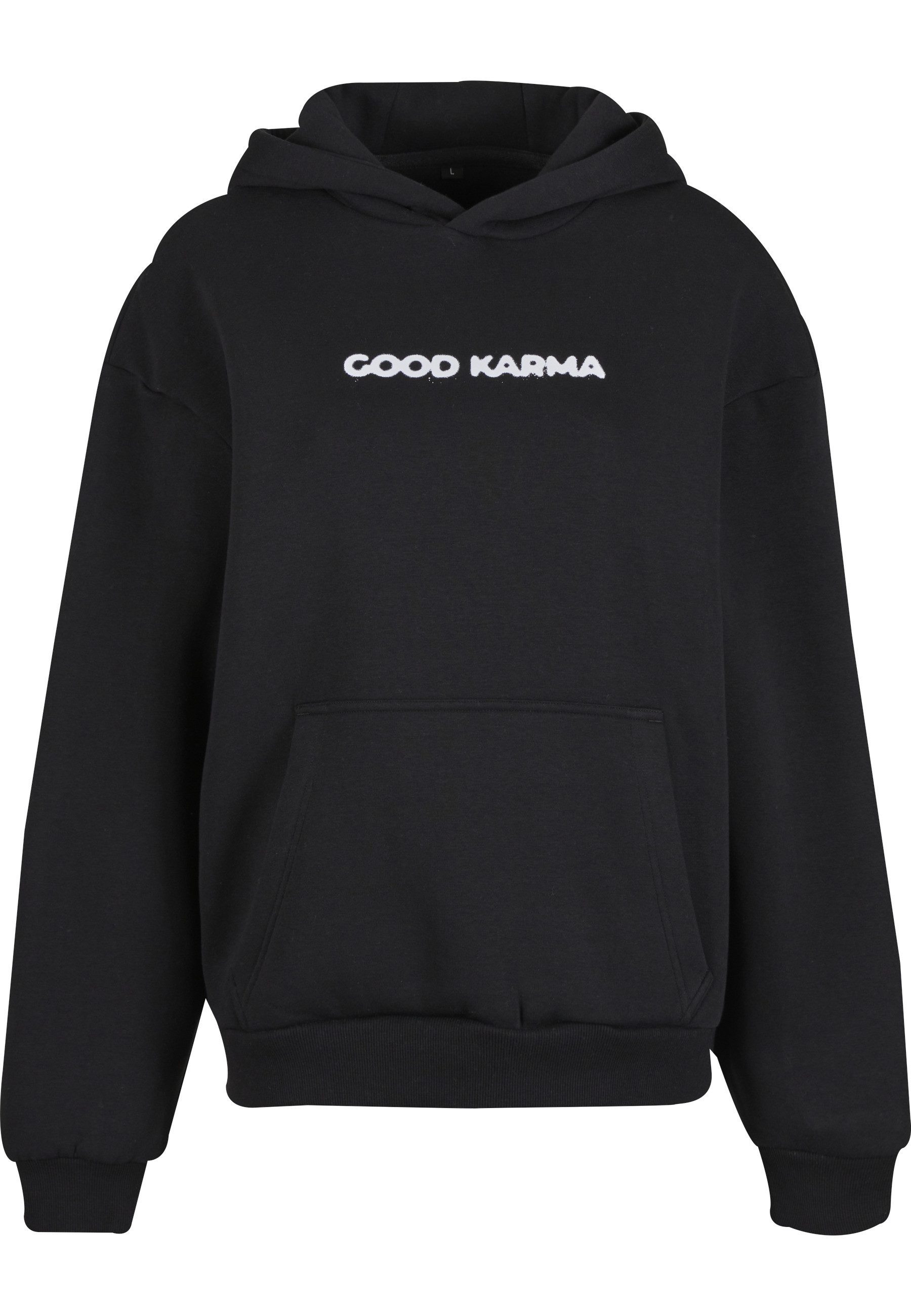Kapuzensweatshirt Miss Tee Karma Butterfly Ladies Fluffy Hoody
