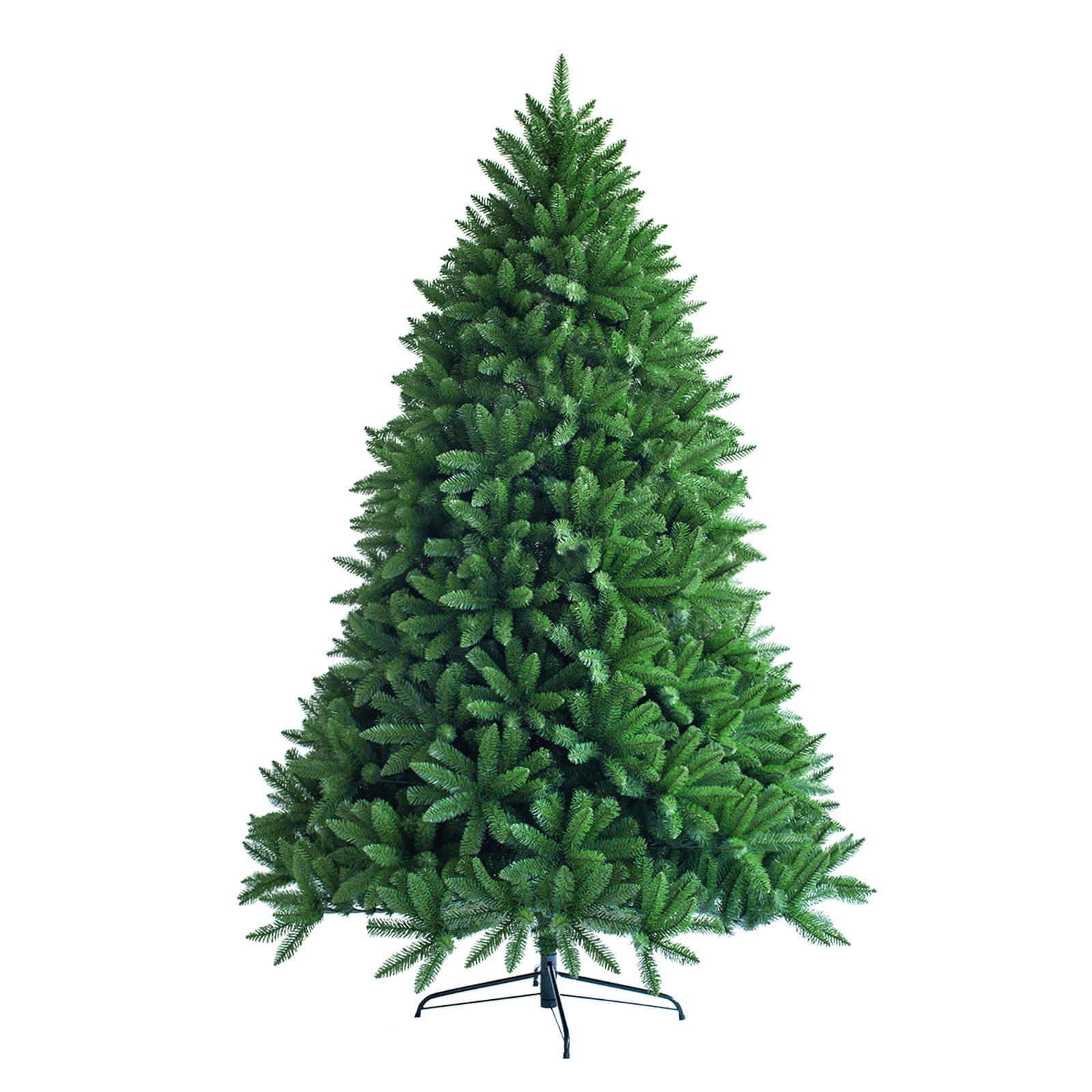 COSTWAY Künstlicher Weihnachtsbaum, Tannen, 180cm, mit 1250 PVC Nadeln