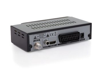 RED OPTICUM NYTROBOX AX S1 mit Aufnahmefunktion SAT-Receiver (HD 1080p, HDMI, SCART, USB, Coaxial Audio, 12V Netzteil)