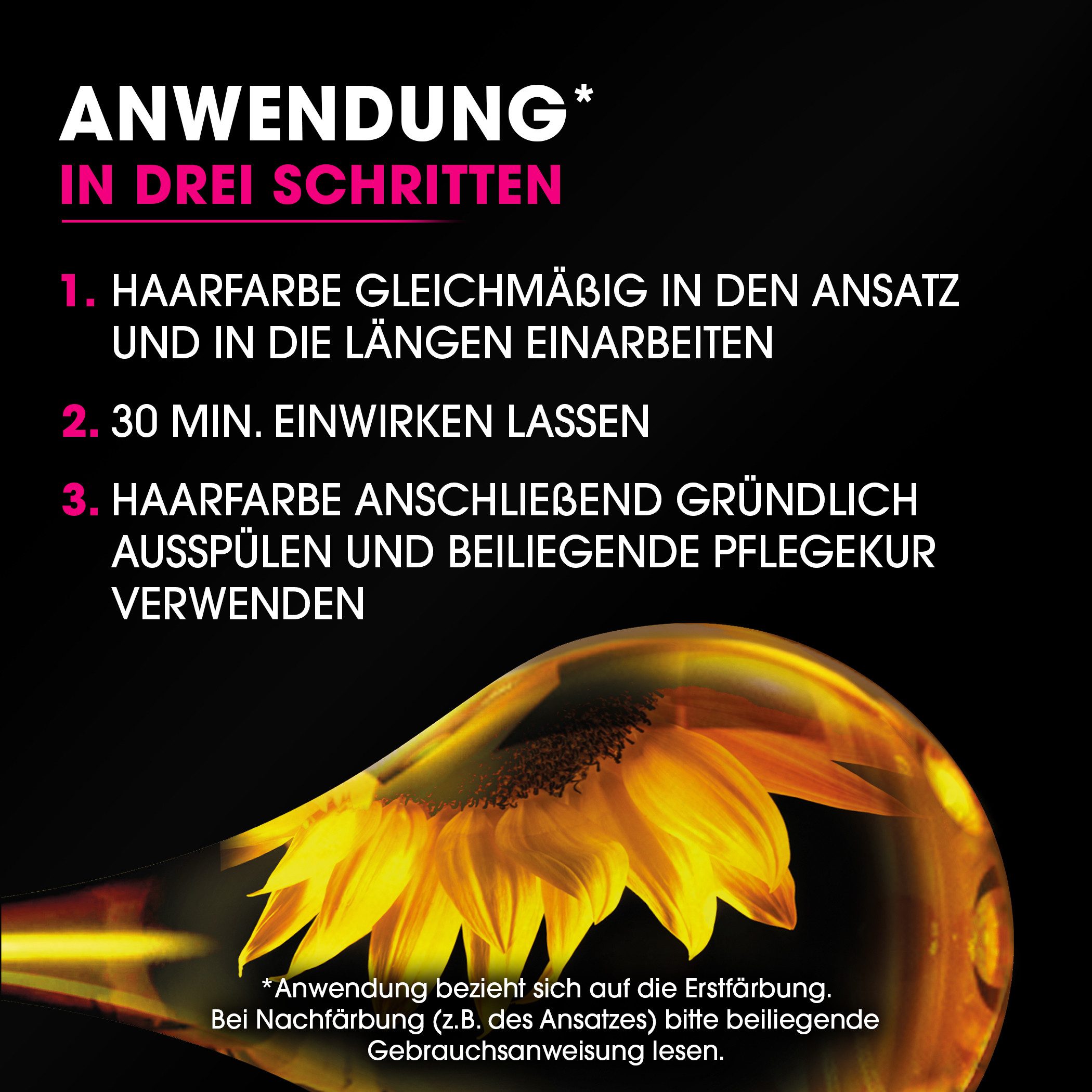 GARNIER Coloration Garnier Olia dauerhafte Haarfarbe, Packung, 3-tlg., mit pflegender Formel