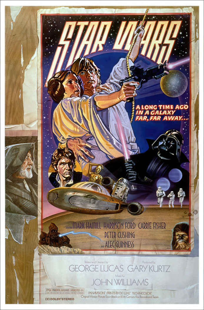 Star Wars Poster Star Wars Poster Style 'D' - American 68,5 x 101,5 cm