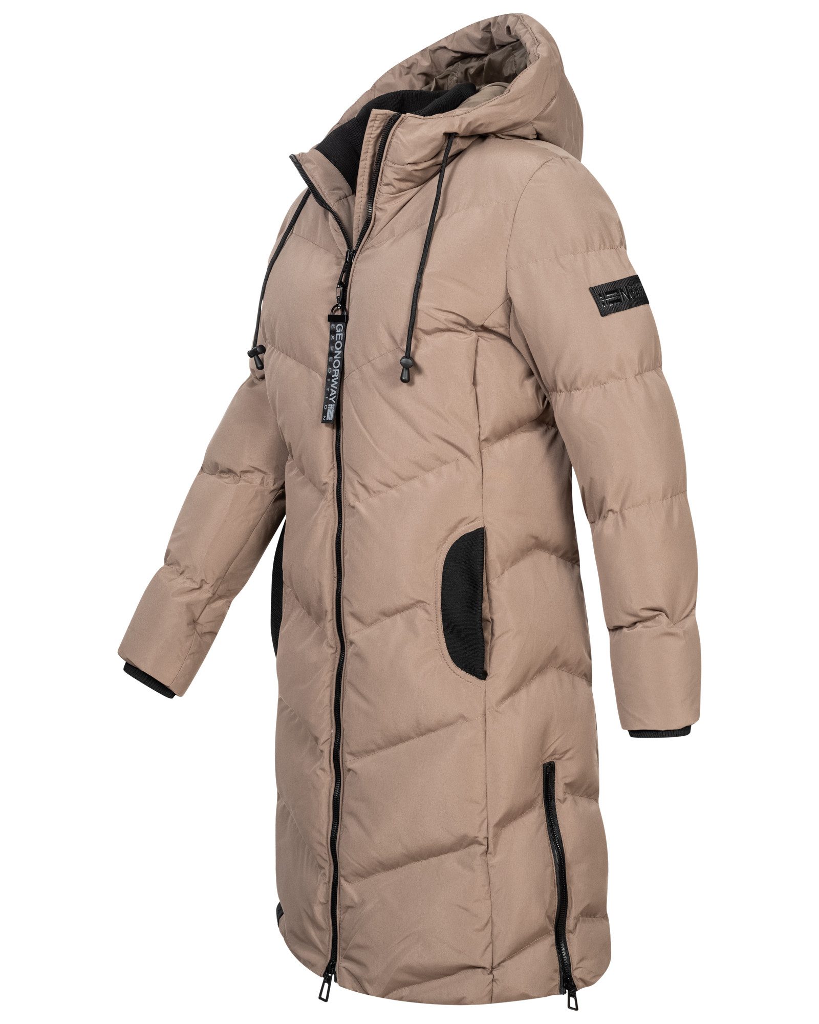 Geographical Norway Steppjacke Damen Winter Jacke Mantel Parka Steppjacke Steppmantel Wintermantel