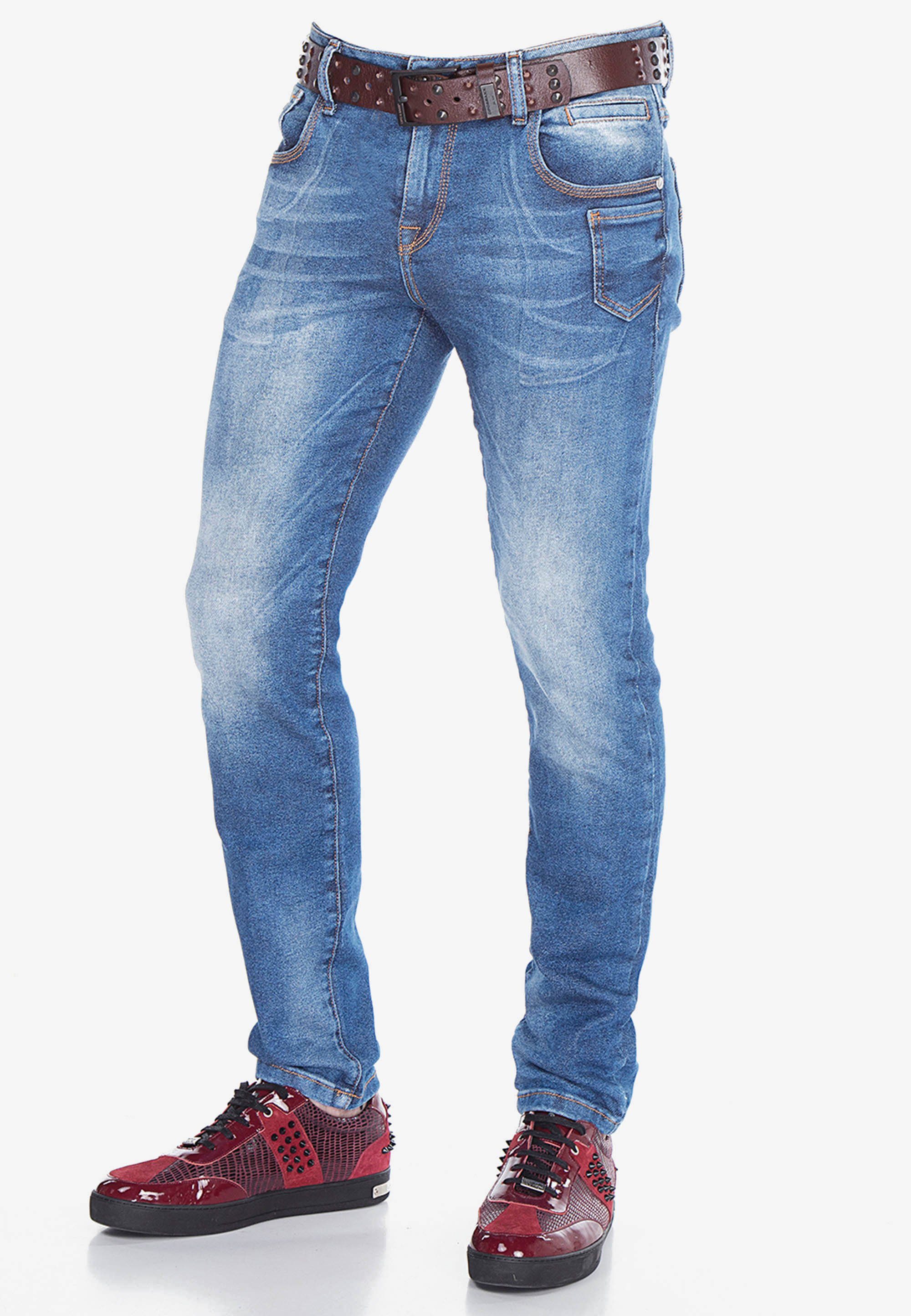 & Baxx klassischen Jeans 5-Pocket-Stil Bequeme im Cipo