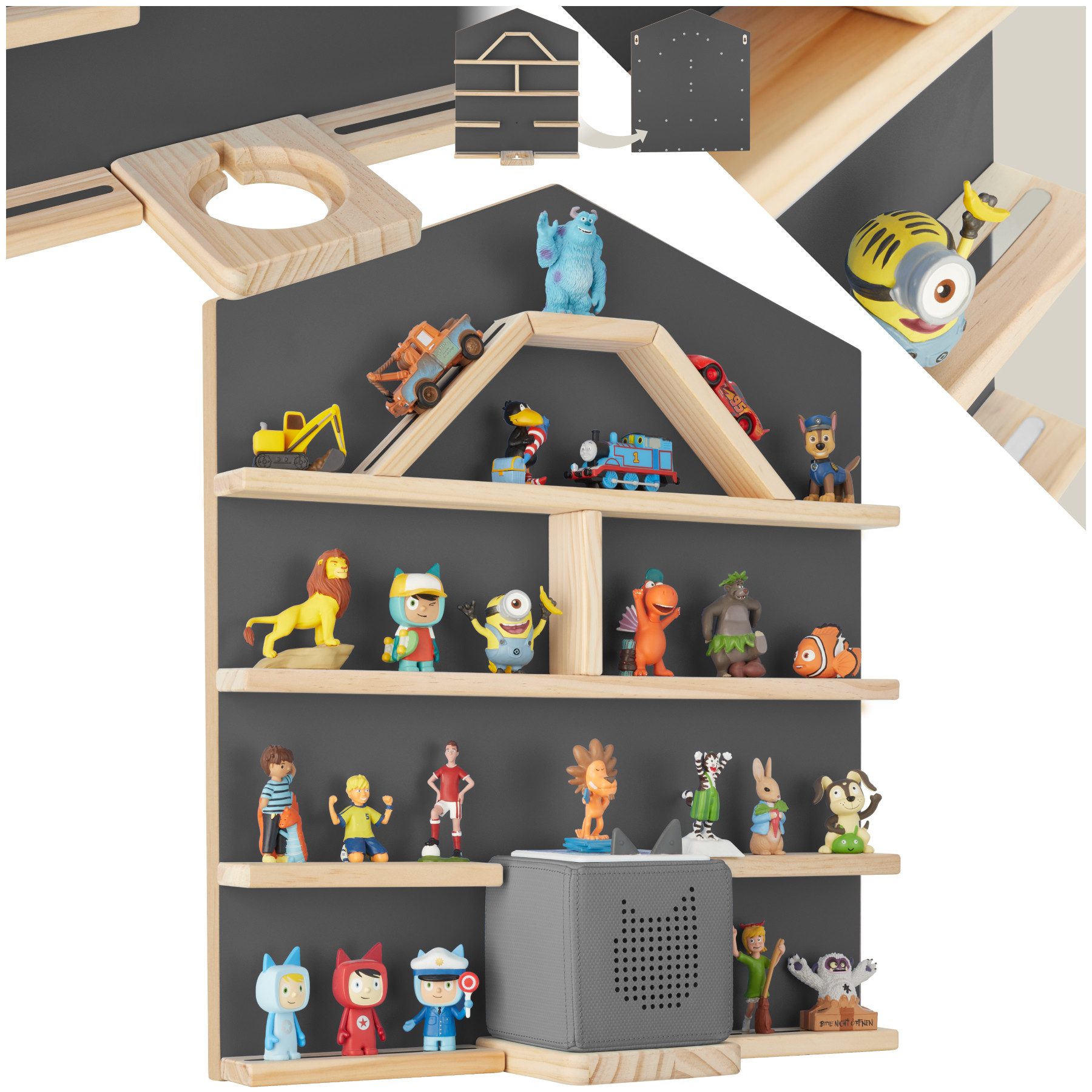 tectake Wandregal Hängeregal Mylittle Story für günstig online kaufen