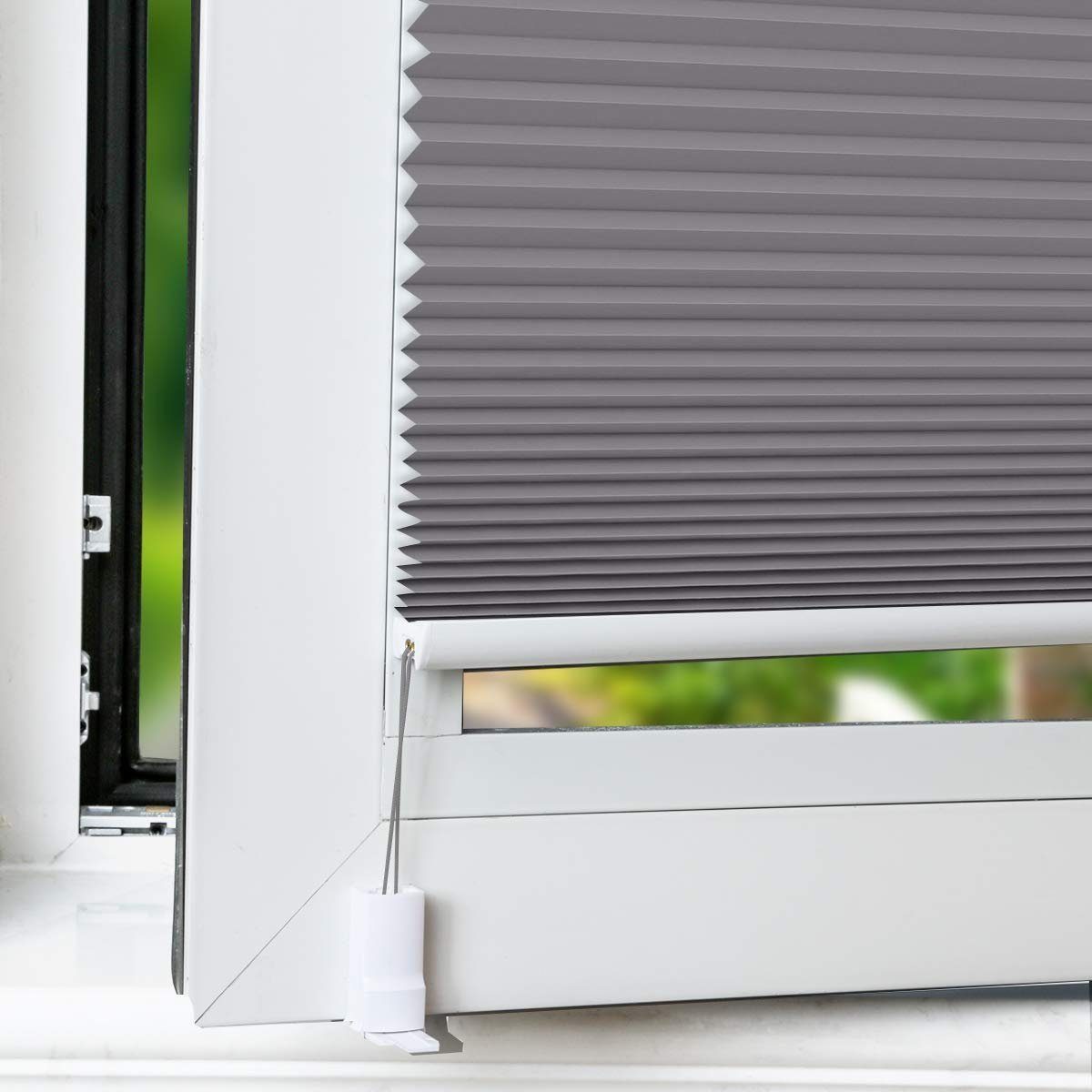 OUBO Plissee mit Klemmträger Sonnenschutz und günstig online kaufen