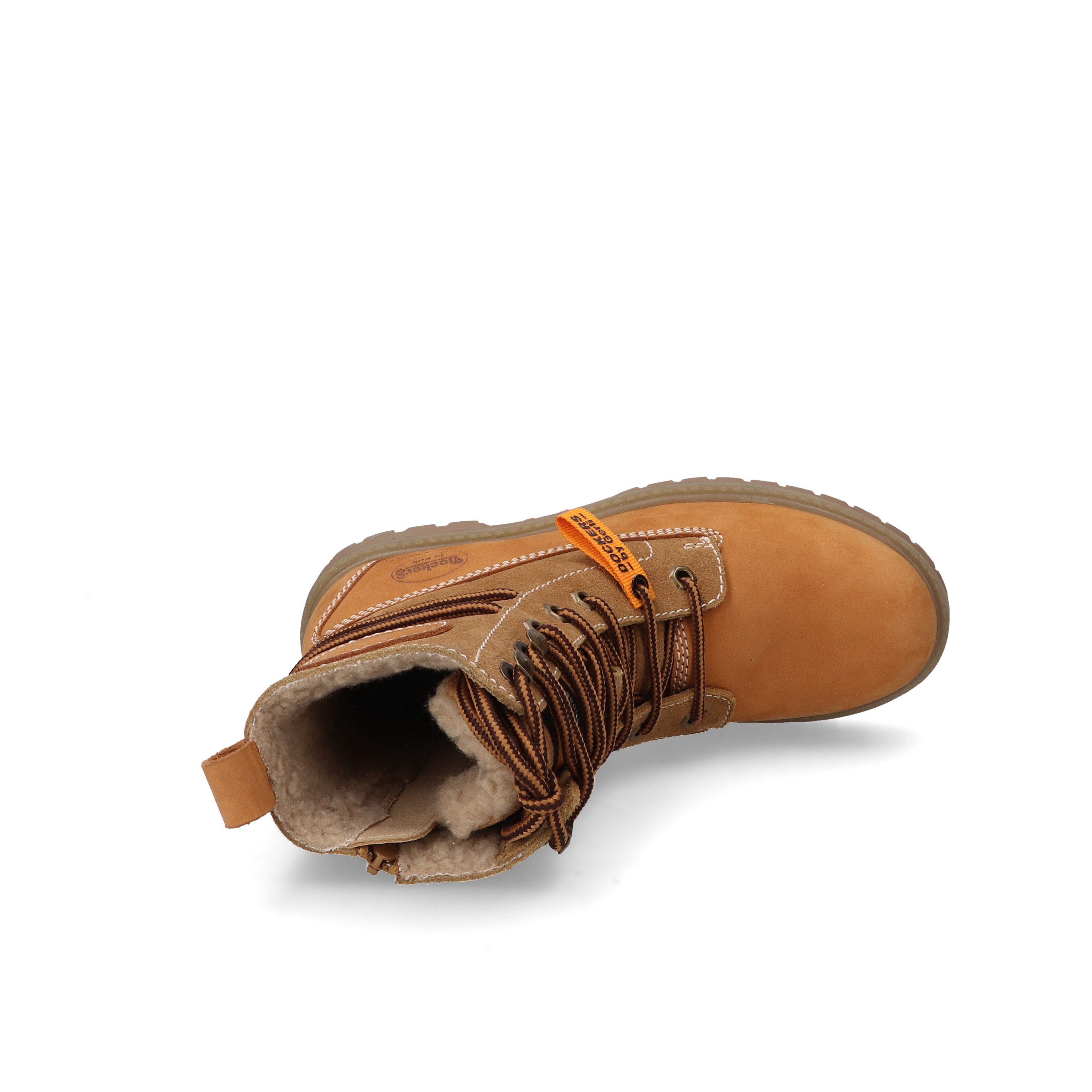 Dockers by Gerli Schnürstiefel Boots, Casual Boots mit modischen Schnürsenkeln