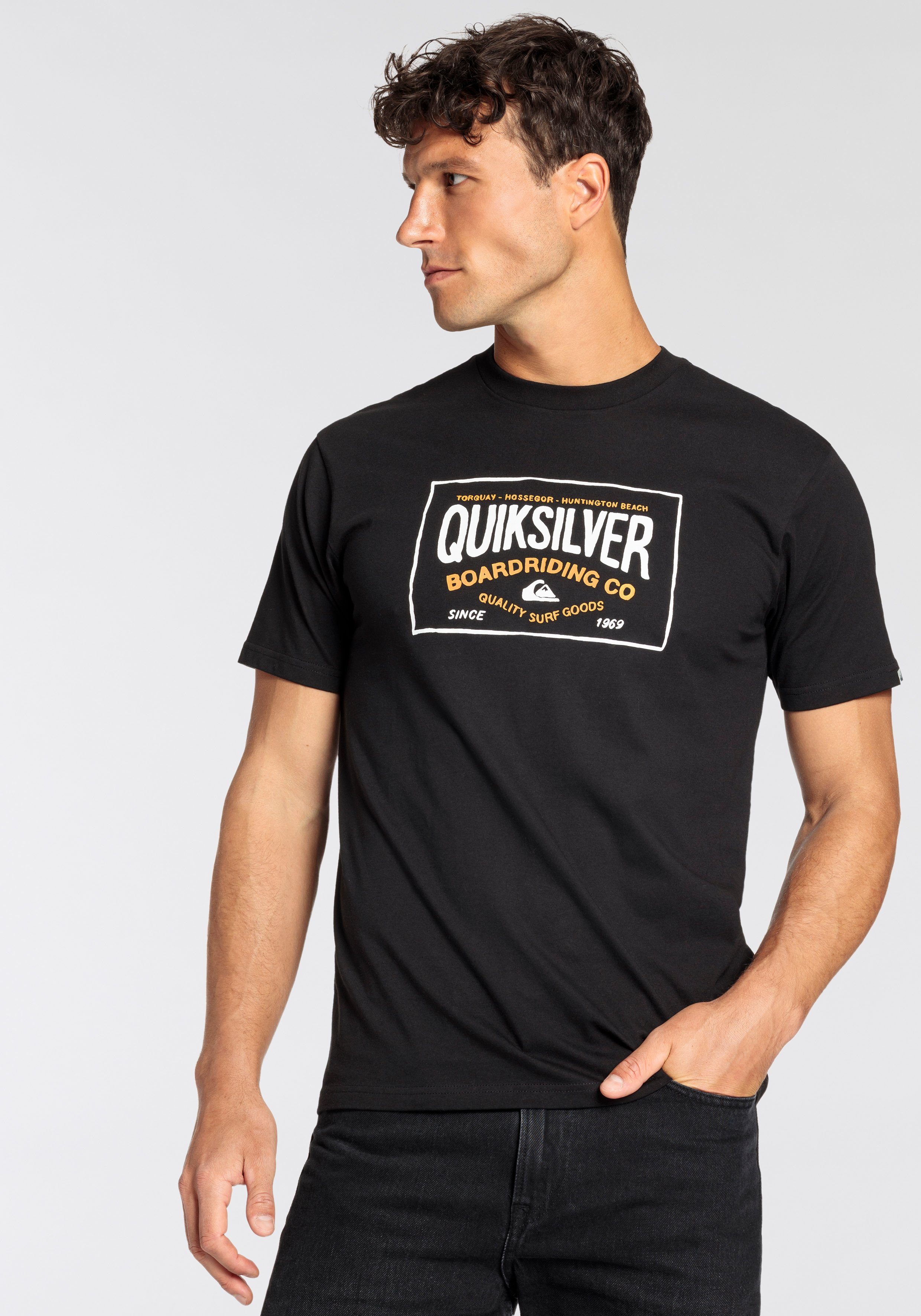 Quiksilver T-Shirt CIRCLE CORNER SHORT SLEEVE günstig online kaufen