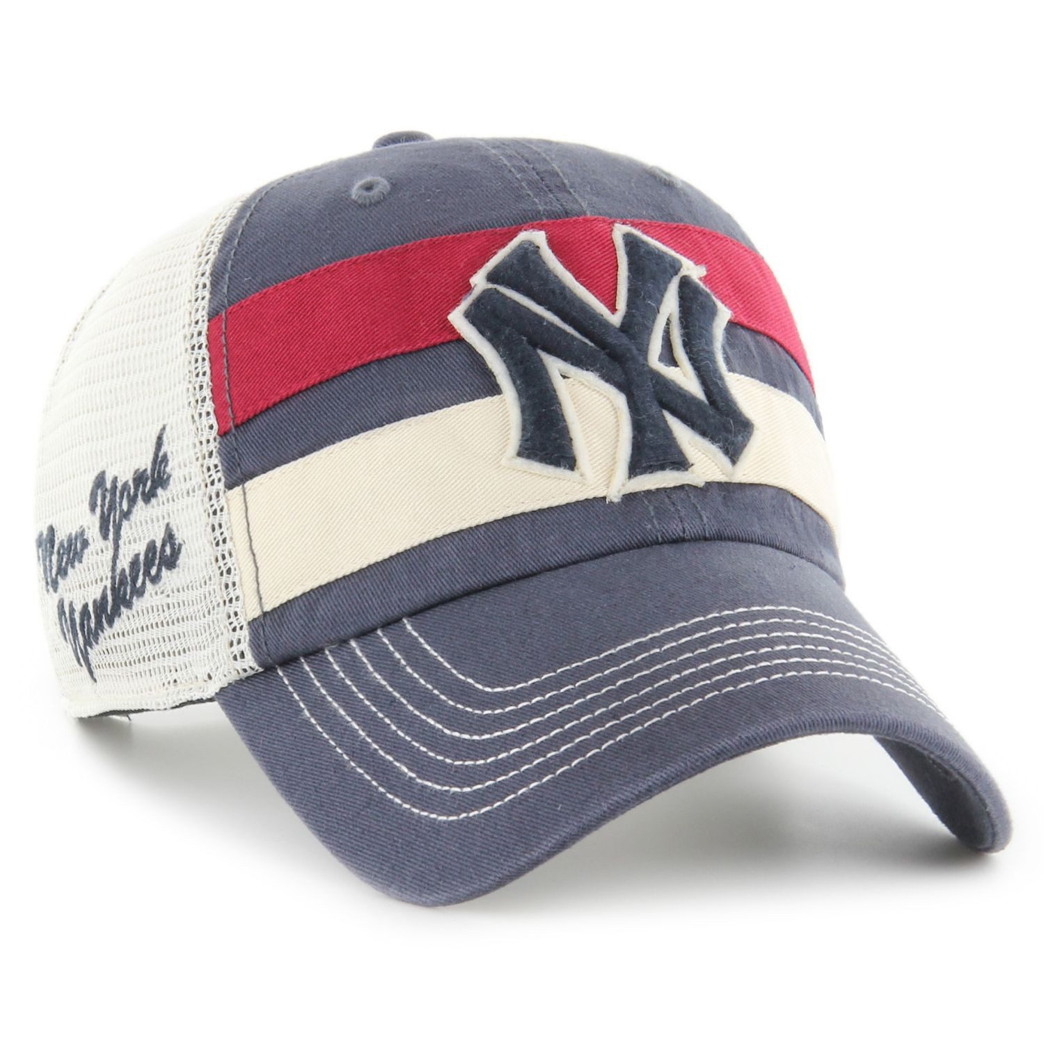 '47 Brand Baseball Cap RelaxedFit Trucker CLUBHOUSE New York Yankees günstig online kaufen