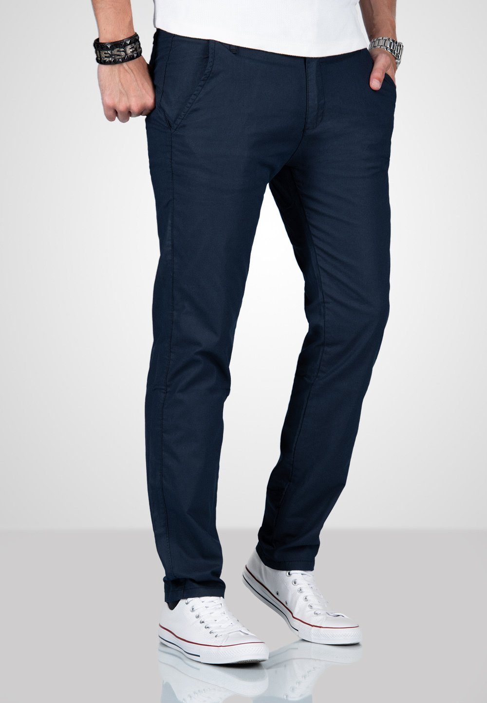 Alessandro Salvarini Straight-Jeans mit Reißverschluss A. günstig online kaufen