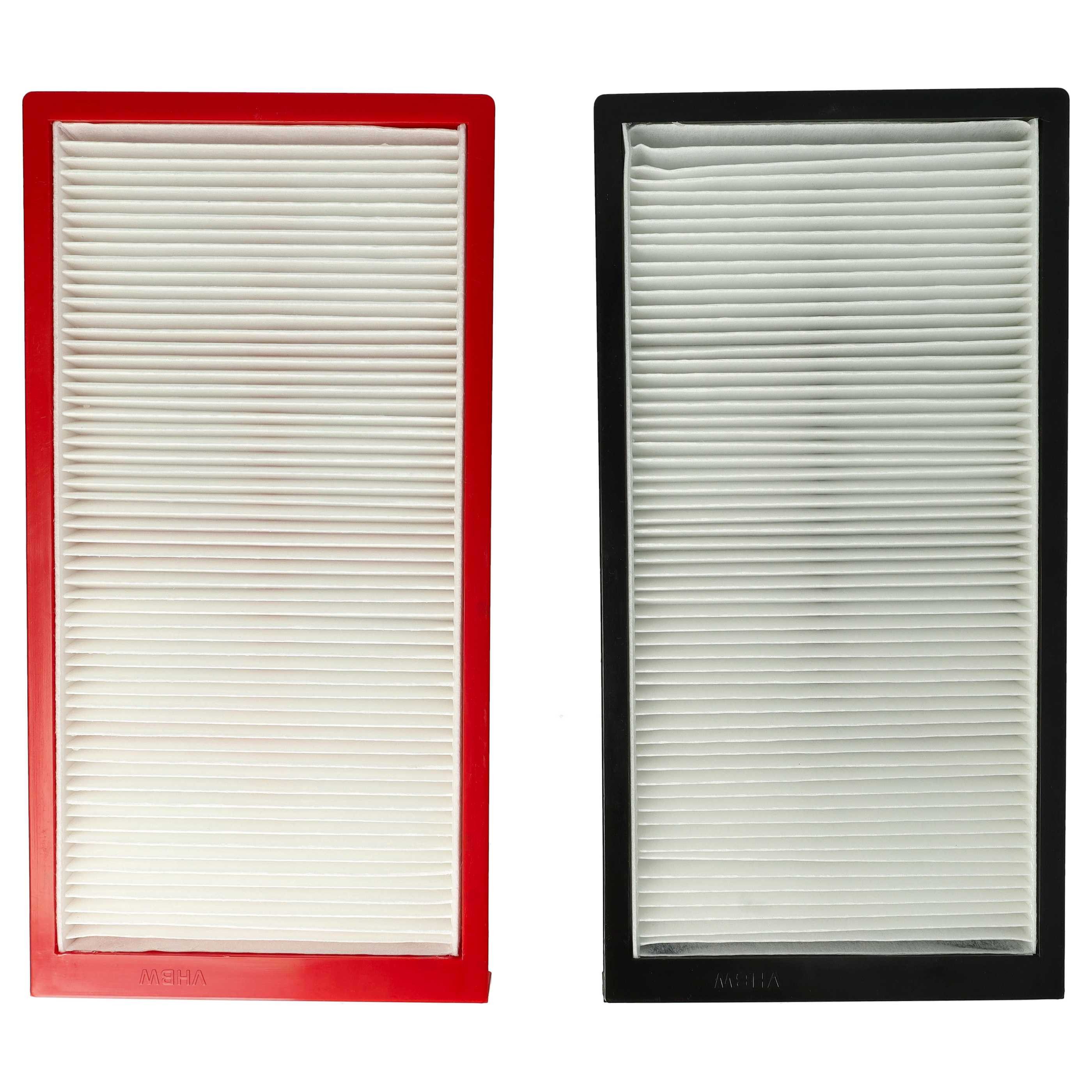 vhbw Filter-Set Ersatz für Wernig EFS G 90-200 GF für Lüftungsgerät, Zubehör für Zehnder / Wernig Zehnder 18501512, 8717573476751, Wernig EFS G 90-200 GF