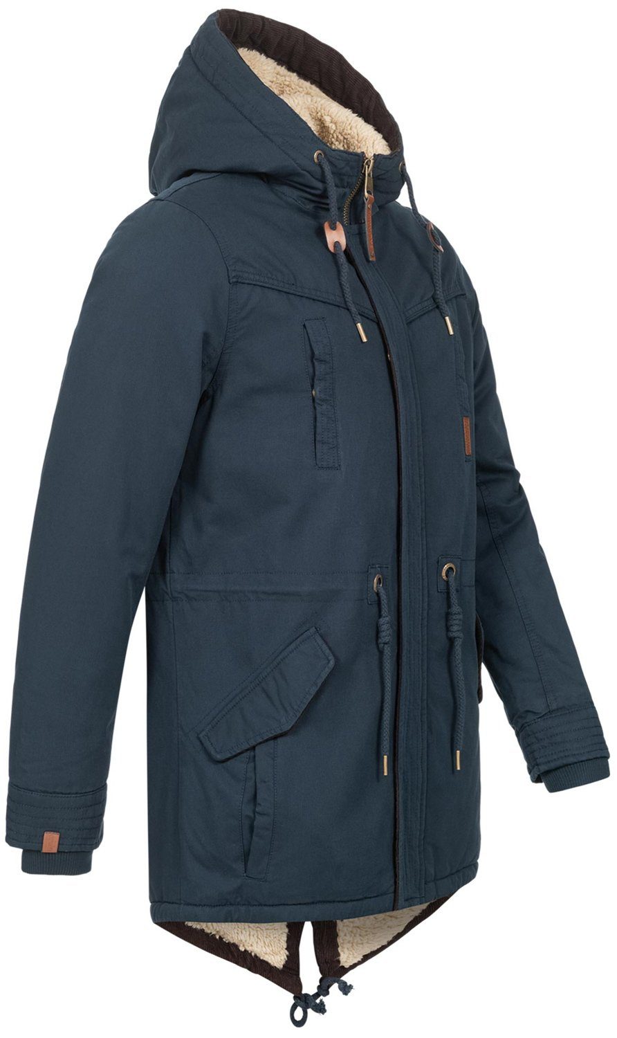 Alessandro Salvarini Winterjacke ASMenara mit warmem Teddyfell