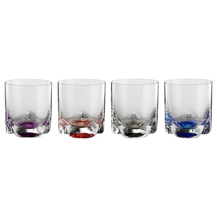 BOHEMIA SELECTION Whiskyglas Bahama Whiskytumbler 280 ml 4er Set Glas