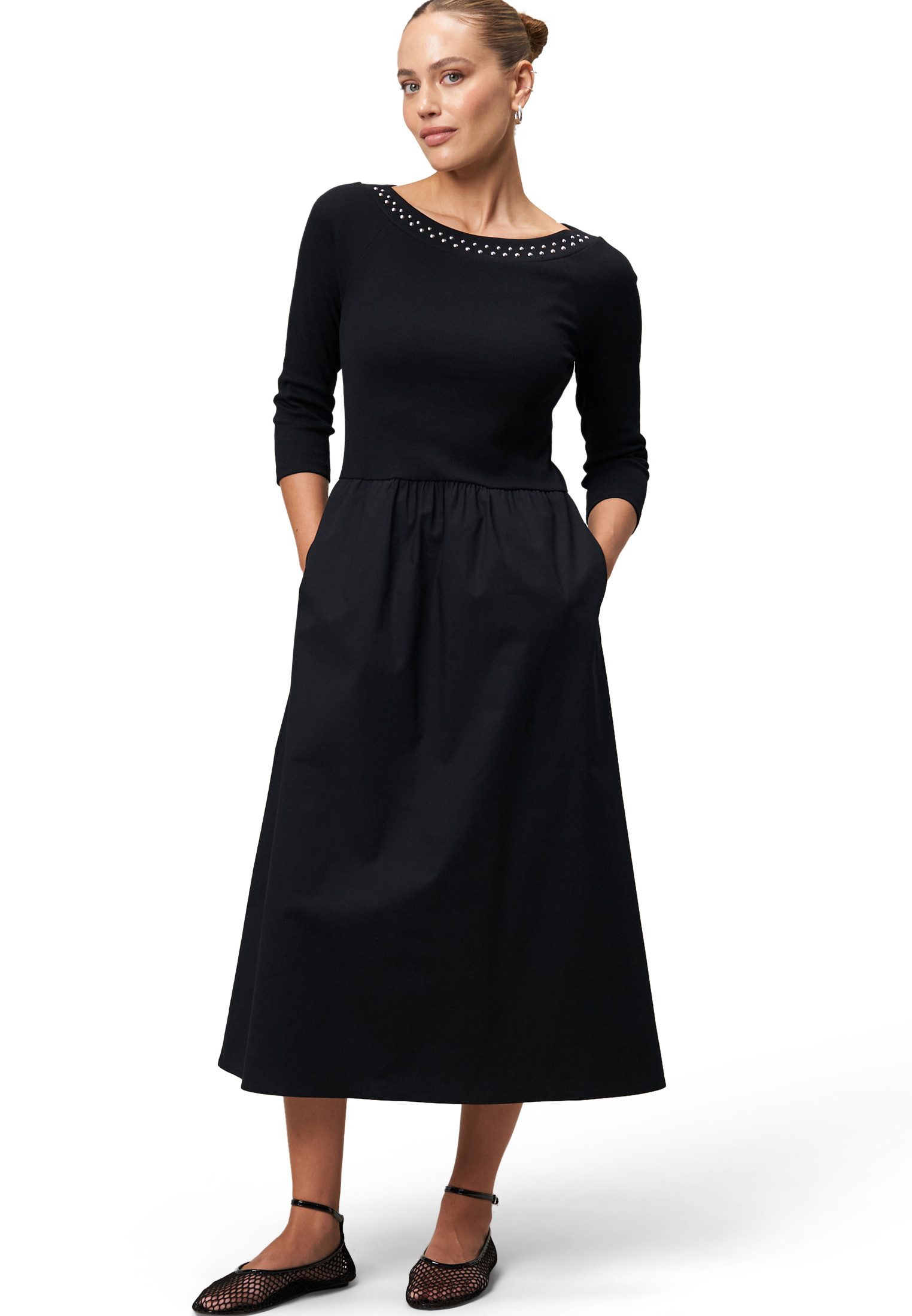 Zero Midikleid zero Damen Midikleid A-Linie günstig online kaufen