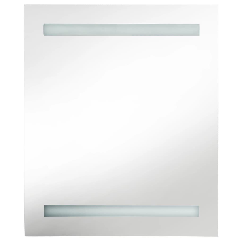 vidaXL cm 50x13,5x60 LED-Spiegelschrank Badezimmerspiegelschrank