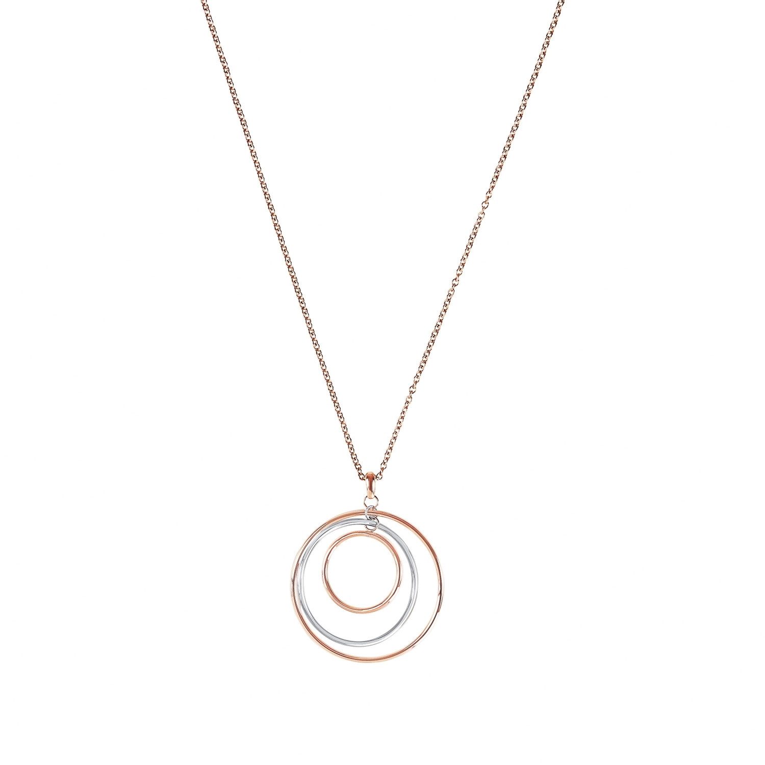 Edelstahlkette Amor Kette mit Anhänger für Damen, Edelstahl