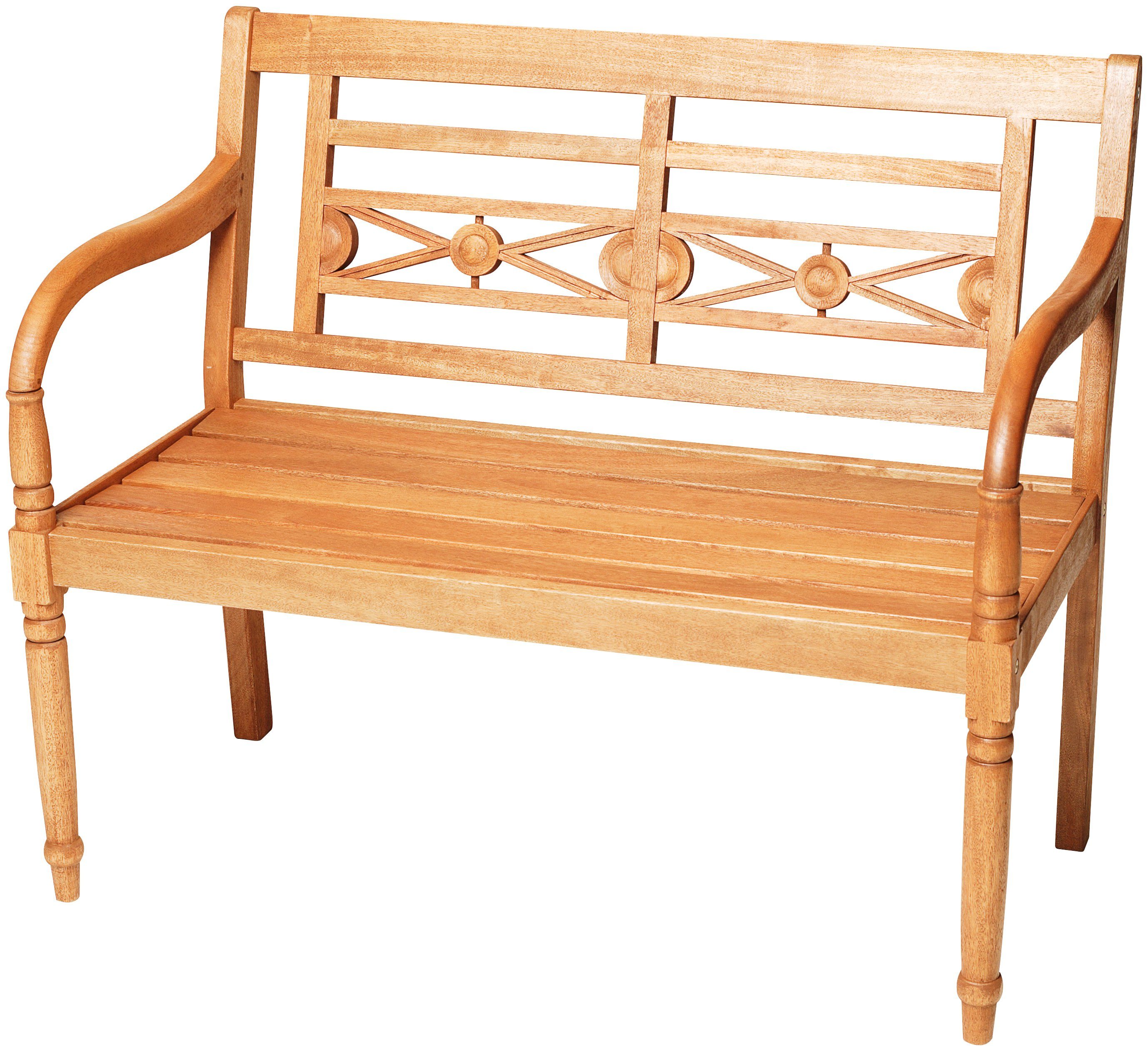 Gartenbank Havann 2-Sitzer 90 x 107 x 60 cm günstig online kaufen