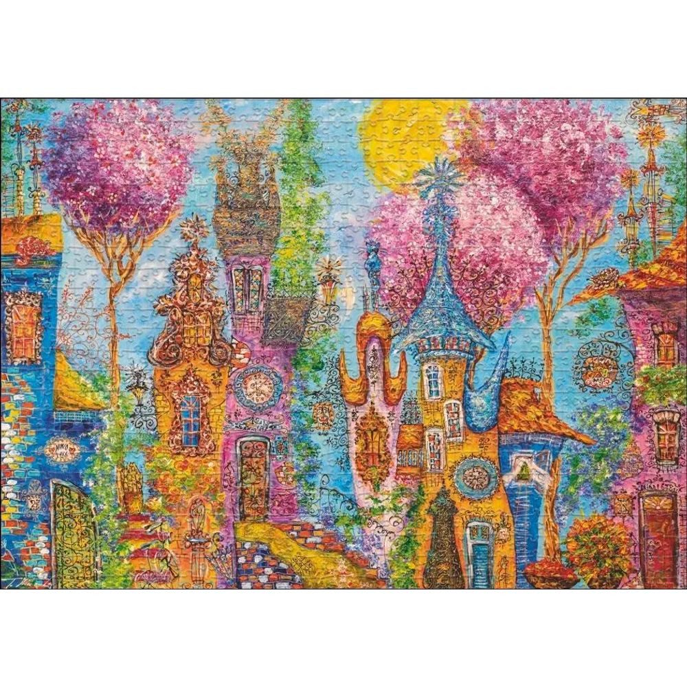 HEYE Puzzle Pink Trees Puzzle 1000 Teile, 1000 Puzzleteile
