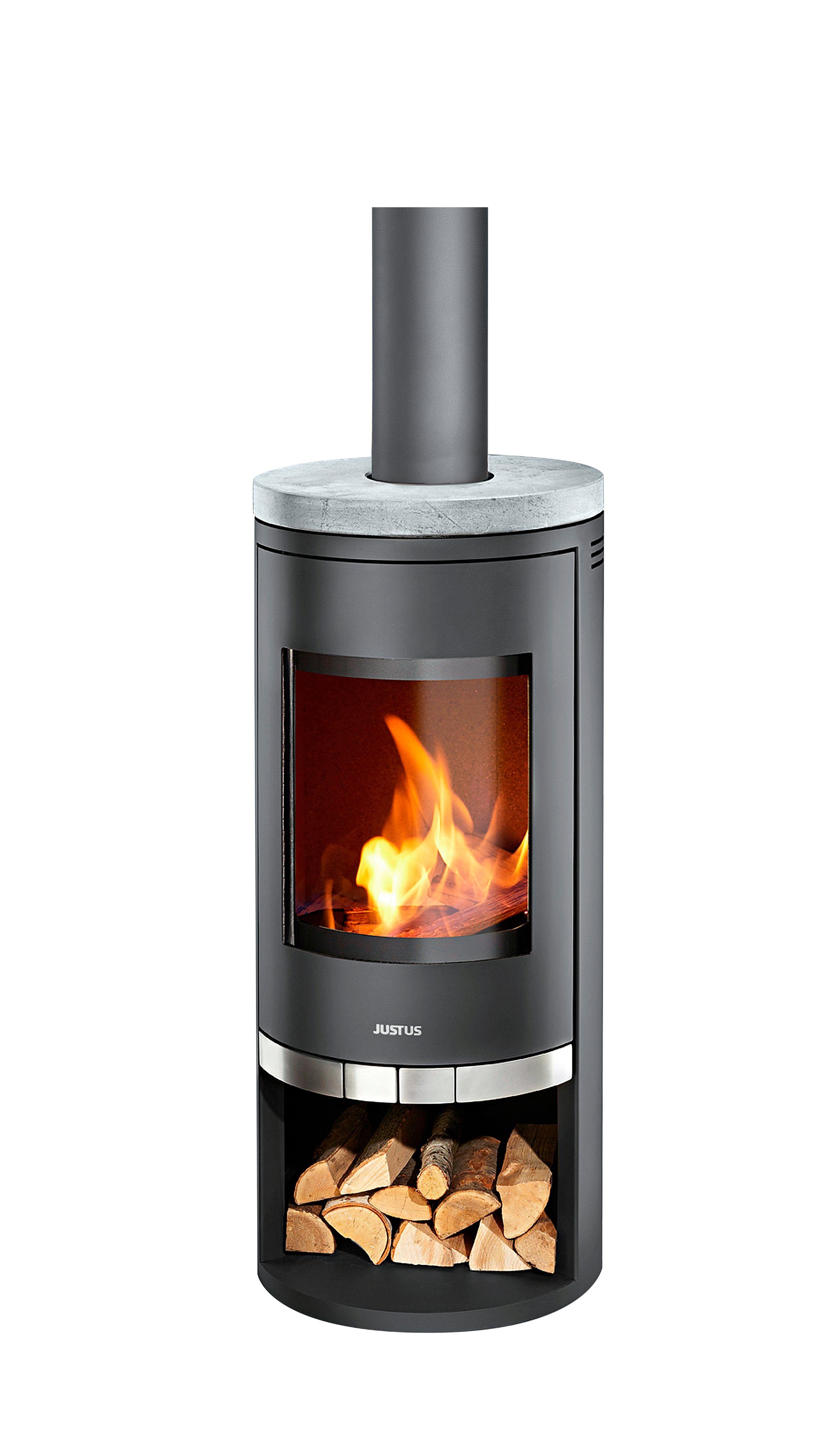 justus kaminofen faro naturstein 6 kw ext luftzufuhr runde kw 5 form